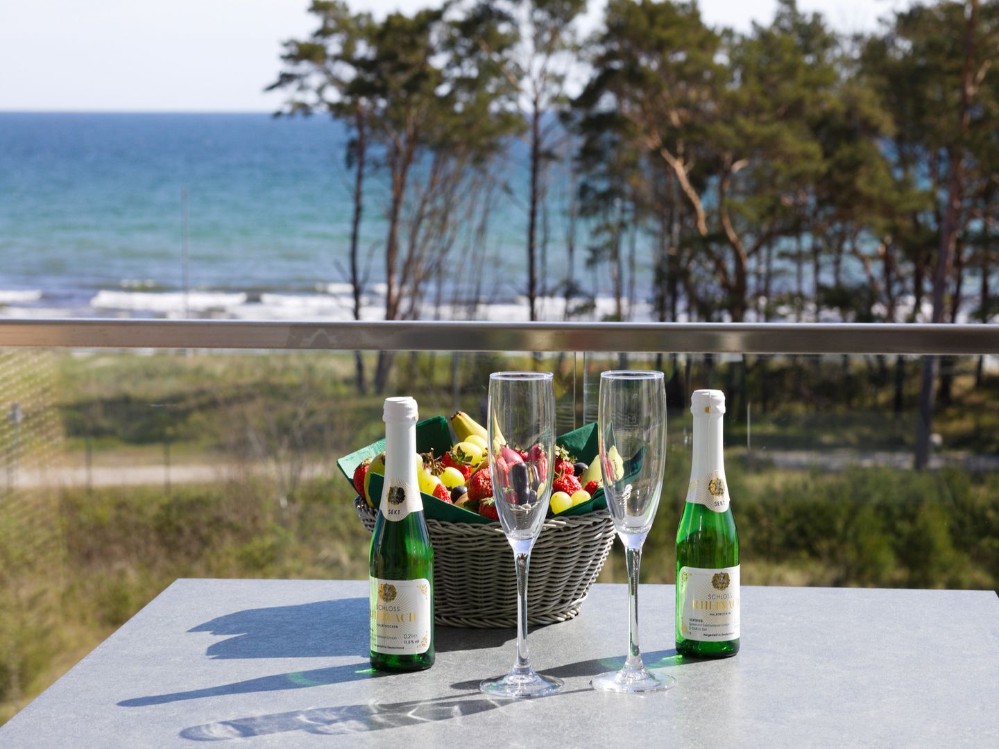 Dünenresidenz Prora Ferienwohnung mit Meerblick, 2 Schlafzimmern und Balkon (NP/403) Insel Rügen - Meerblick