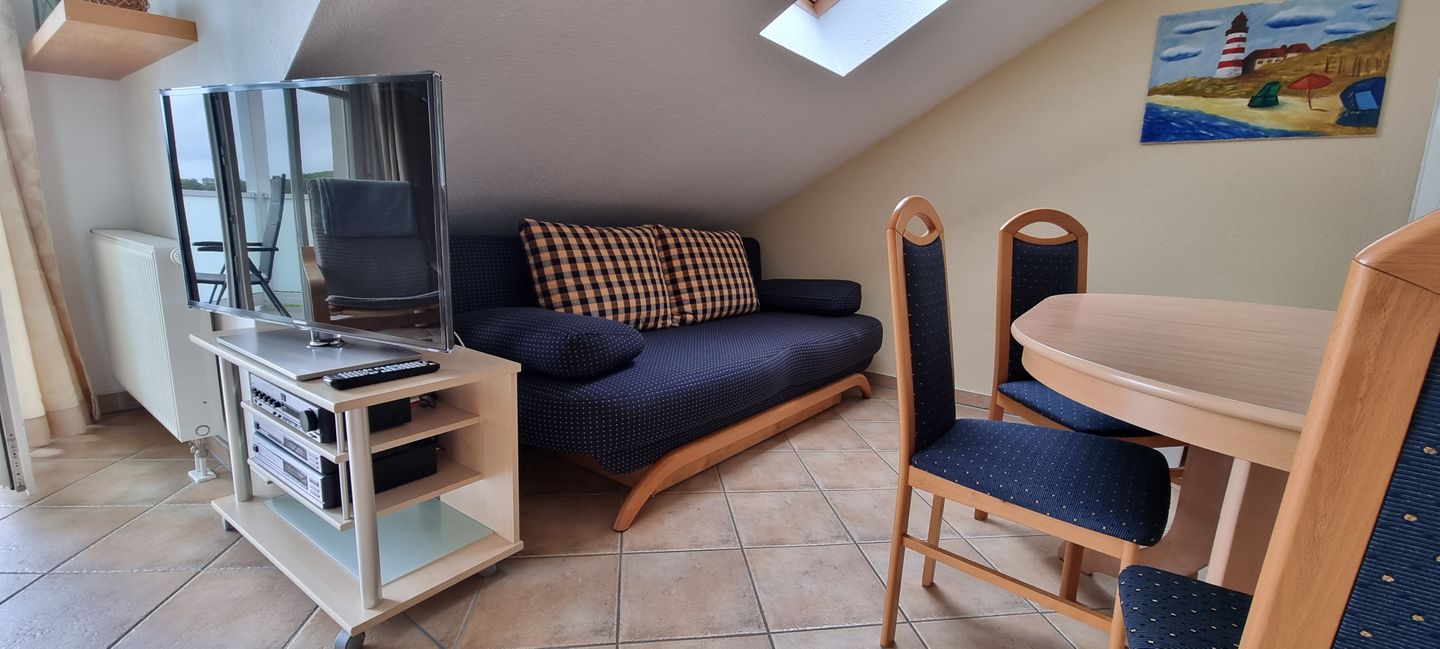  Ferienwohnung B1 Graal-Müritz - Wohnzimmer
