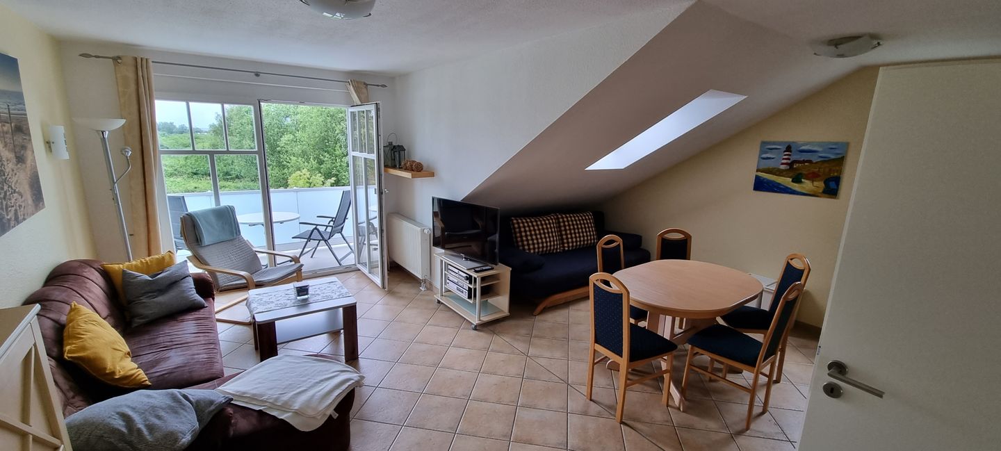  Ferienwohnung B1 Graal-Müritz - Wohnzimmer