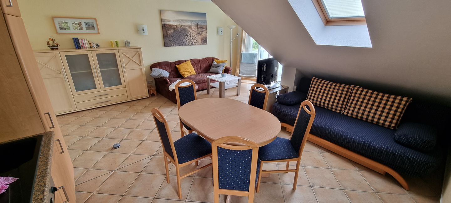  Ferienwohnung B1 Graal-Müritz - Wohnzimmer