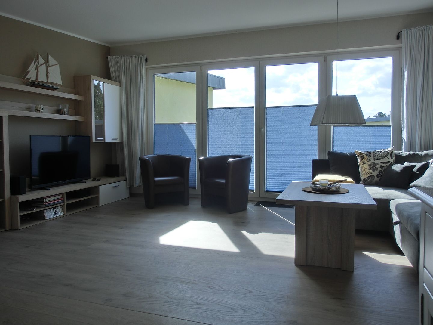  Ferienwohnung KWE 30 OG Graal-Müritz Küstenwald - Wohnzimmer