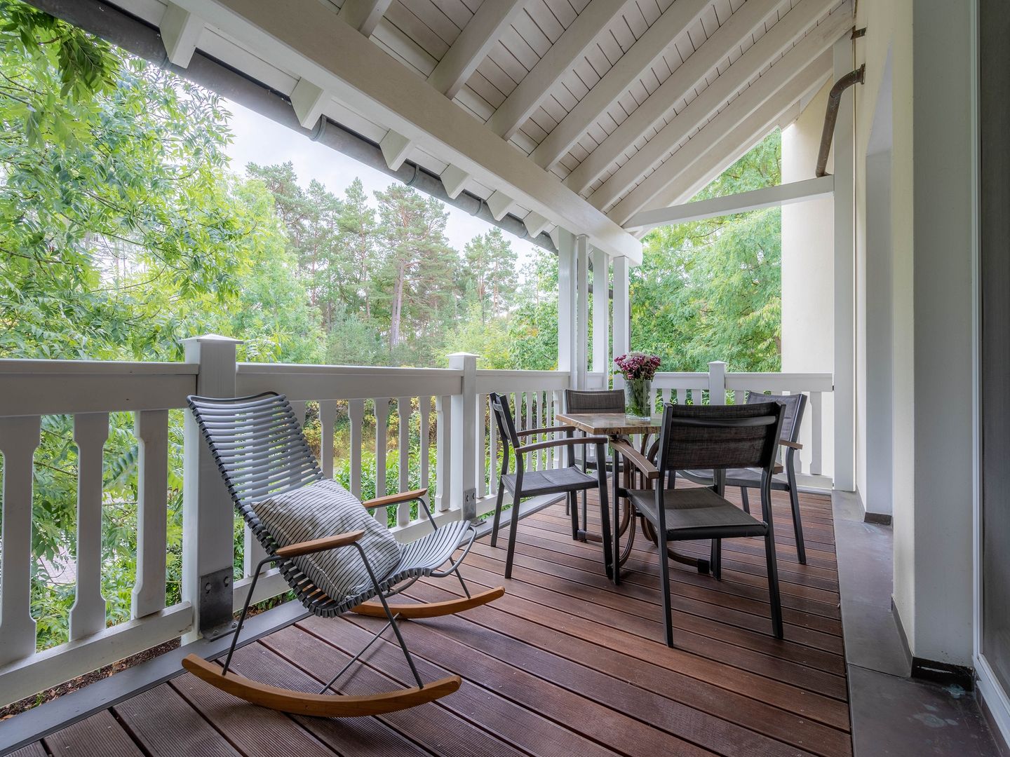 Dünenpark Binz Komfortplus Ferienwohnung mit 1 Schlafzimmer und Balkon im Obergeschoss (279) Insel Rügen - Balkon