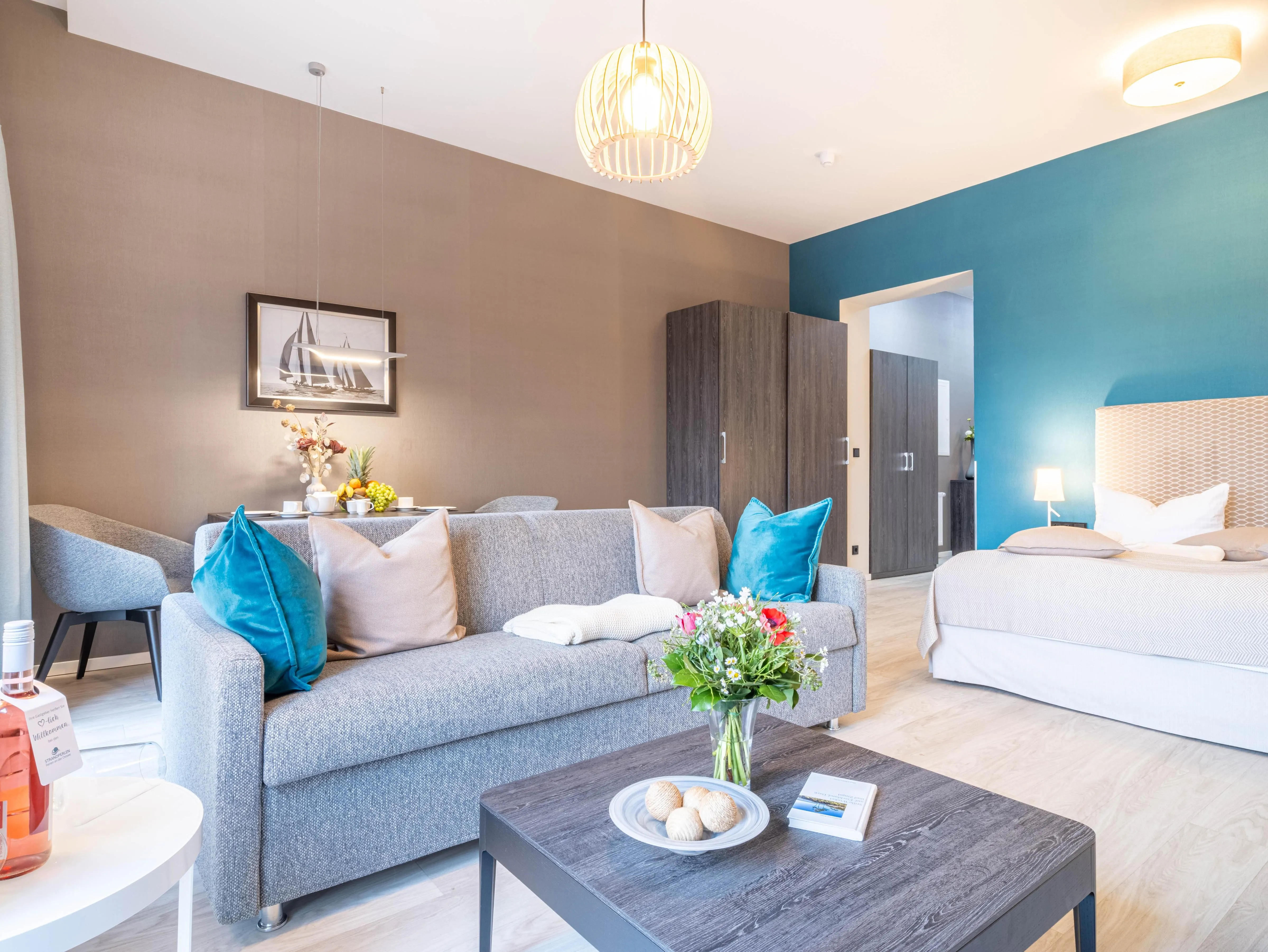 Apartementhaus Zwei Wasser Appartement Himmelblau Ostseebad Wustrow - 