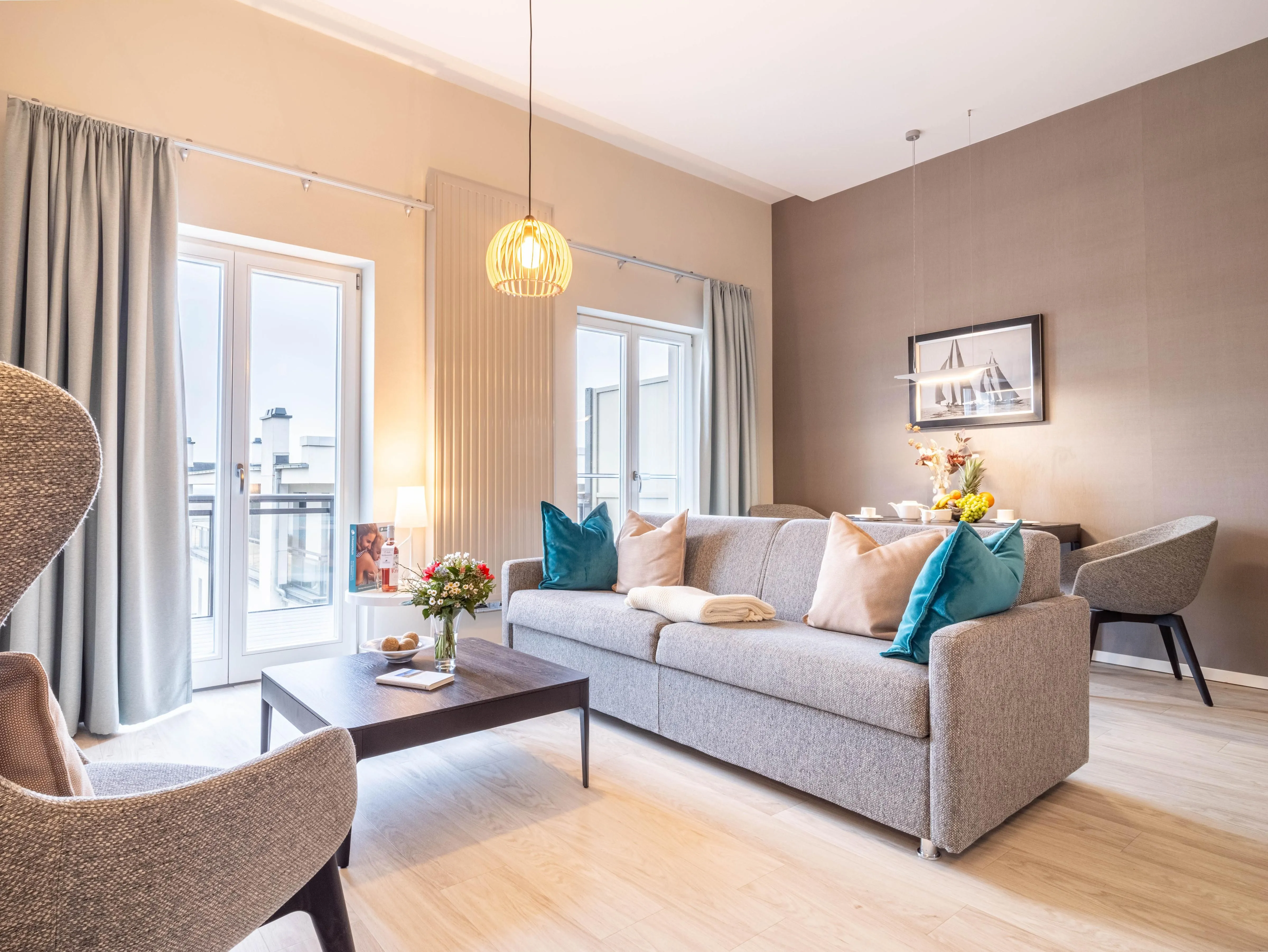 Apartementhaus Zwei Wasser Appartement Himmelblau Ostseebad Wustrow - 