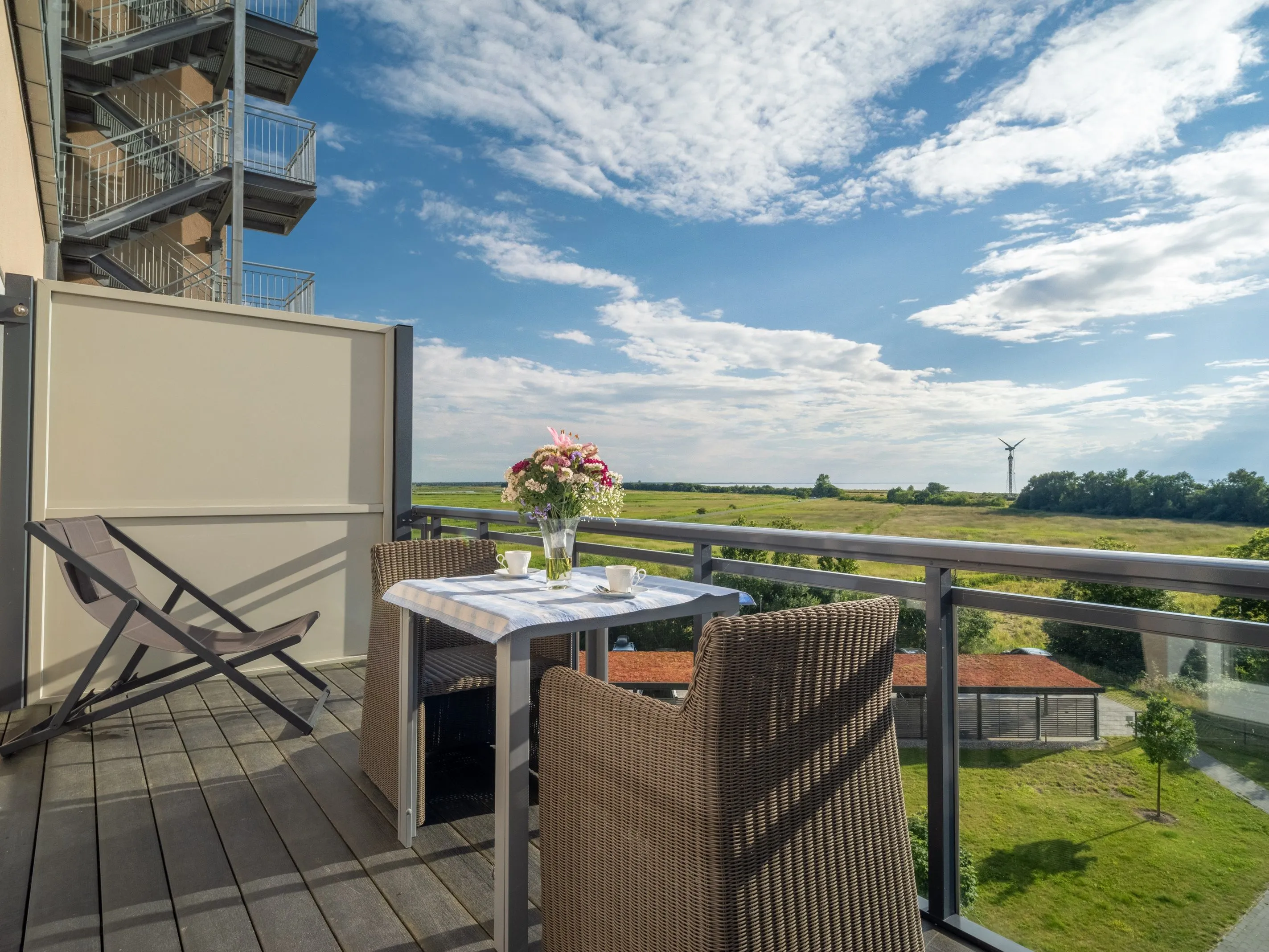 Apartementhaus Zwei Wasser Appartement Himmelblau Ostseebad Wustrow - 