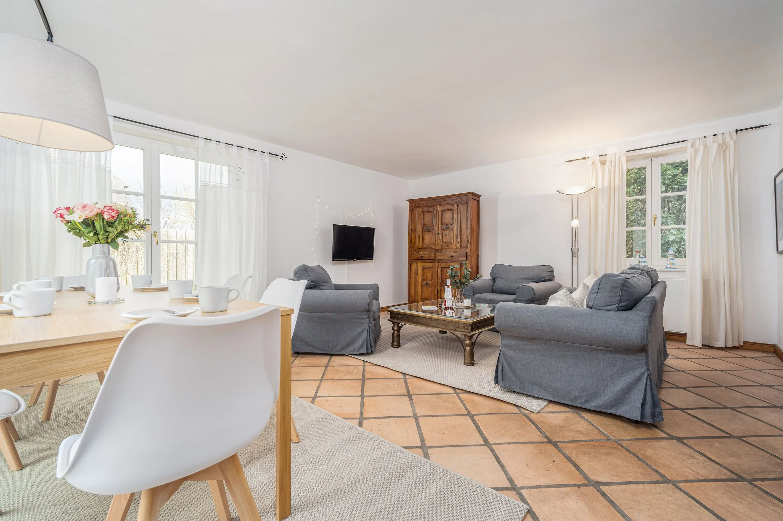 Born - Wieck Ferienhaus Urlaubshus Seebad Born am Darß - 