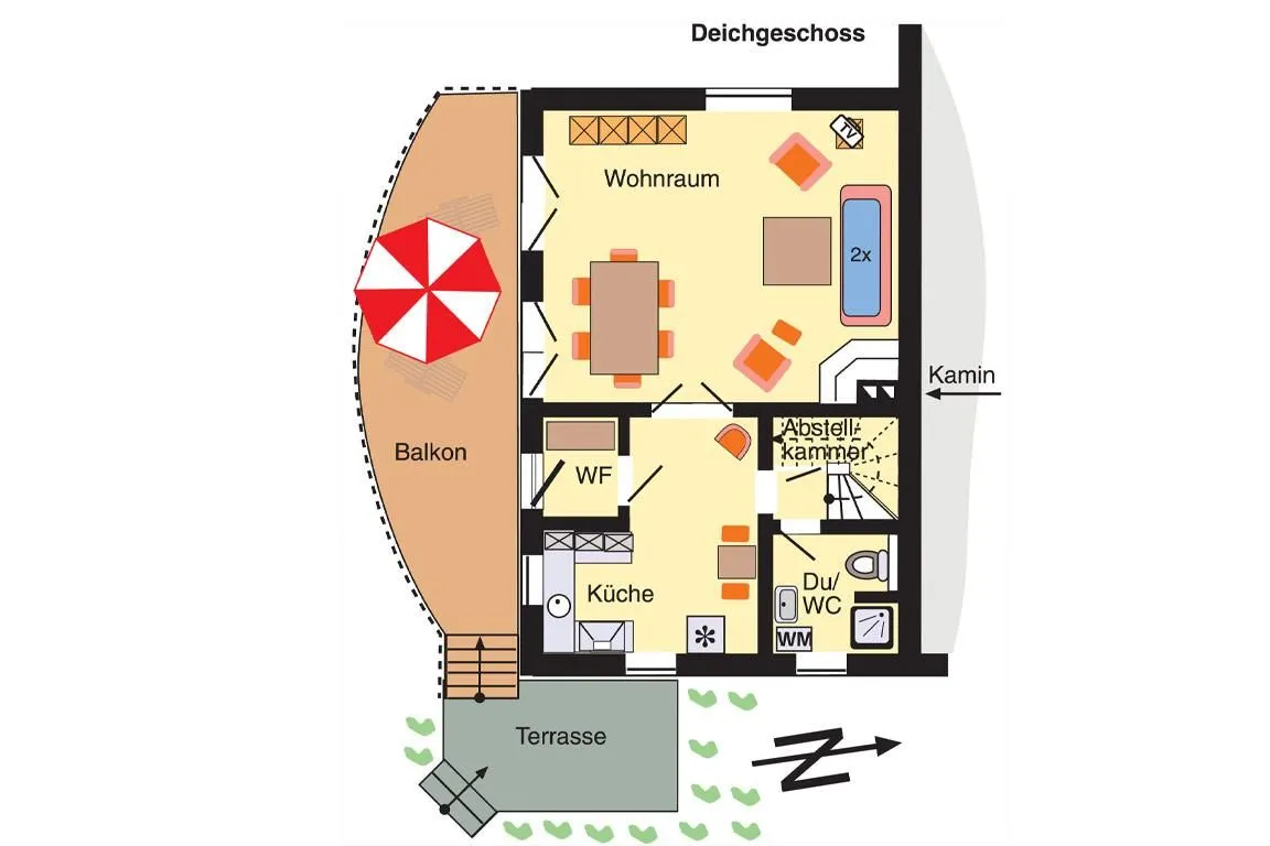 Ferienwohnanlage Dünenhof DÜNENHOF Whg. D-07 Ostseebad Wustrow - 