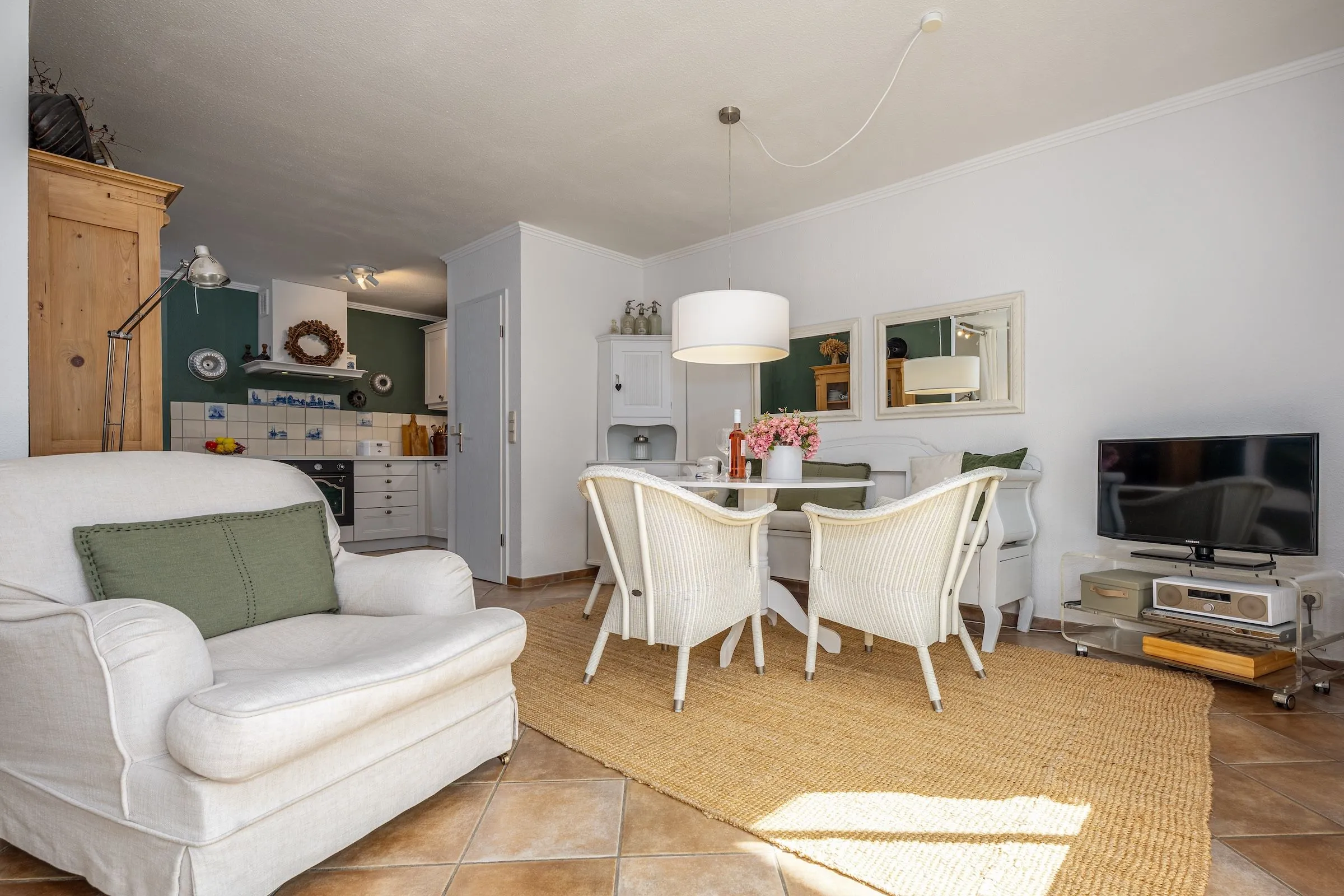 Born - Wieck Ferienwohnung Wildrose Erholungsort Wieck am Darß - 