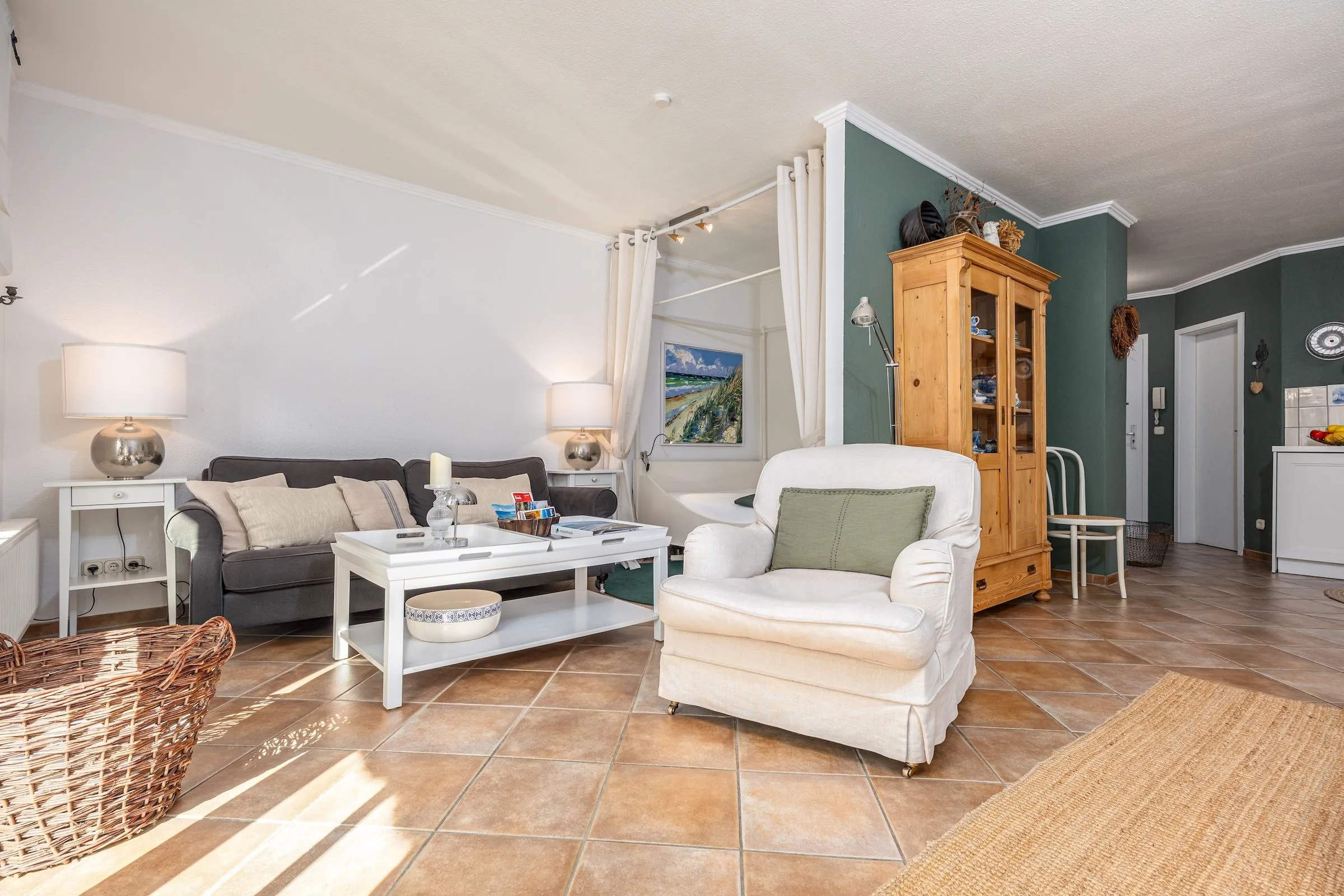 Born - Wieck Ferienwohnung Wildrose Erholungsort Wieck am Darß - 