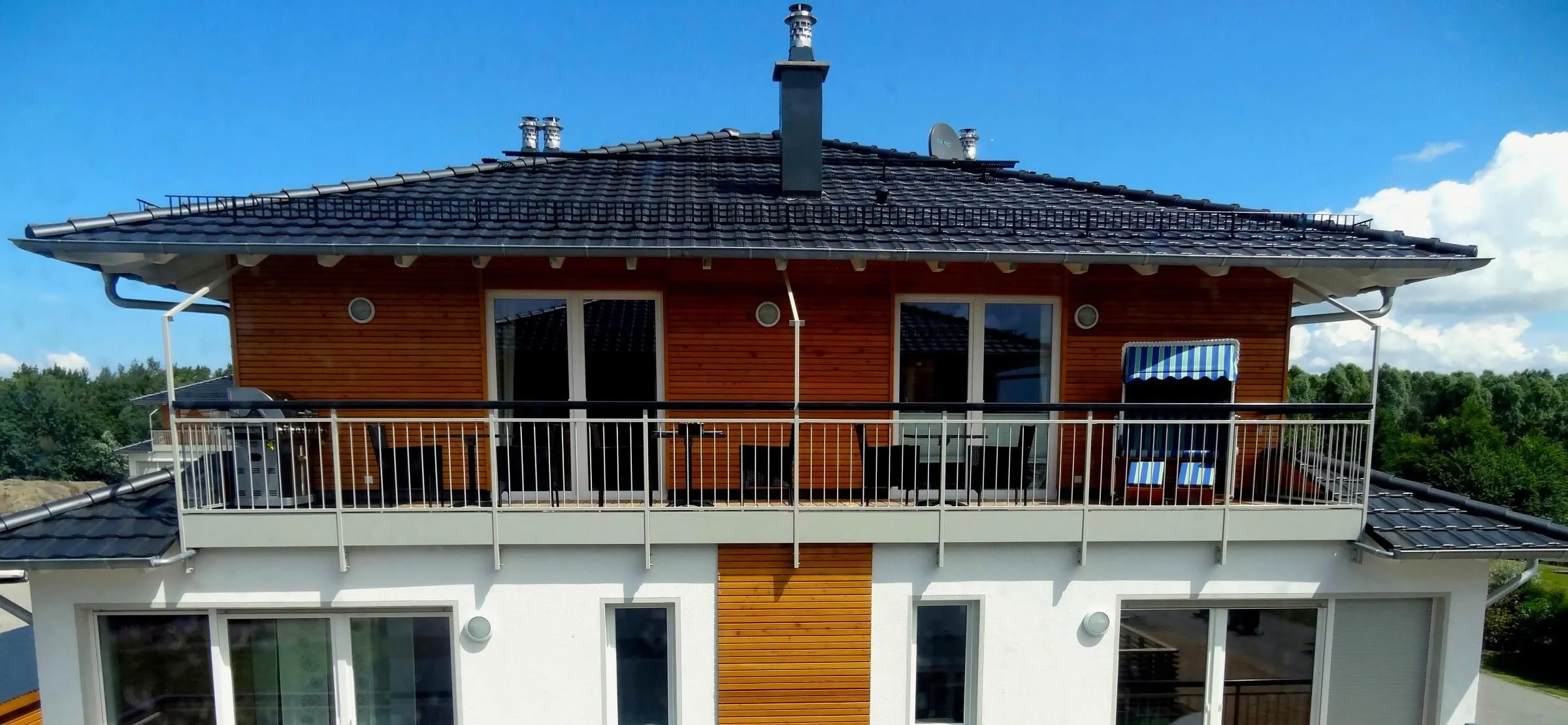 Apartementanlage Käpt'n Brass Penthouse STRANDMÖWE Ostseebad Dierhagen - 