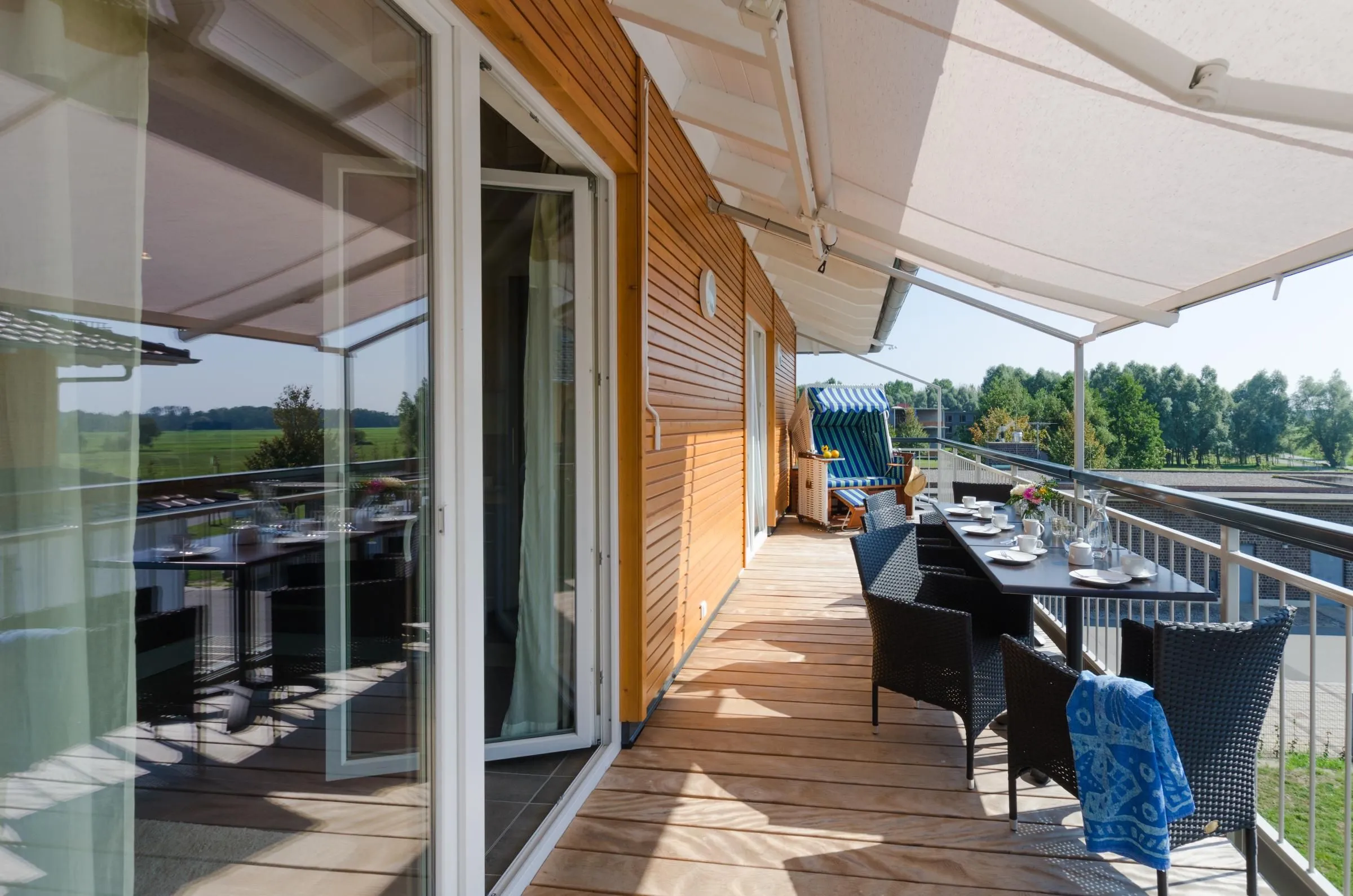 Apartementanlage Käpt'n Brass Penthouse STRANDMÖWE Ostseebad Dierhagen - 