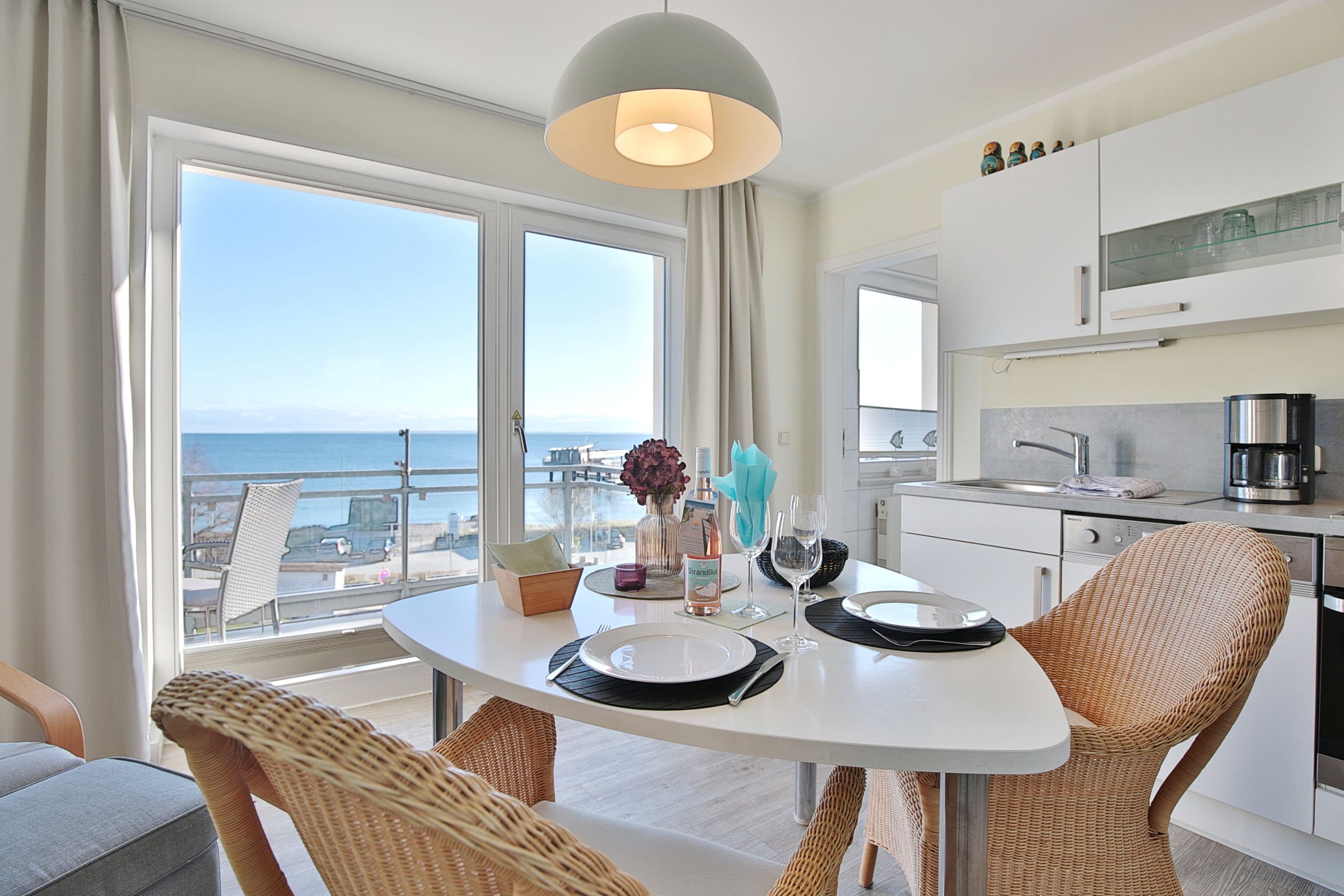 Feriendomizil Strandblick Appartement 1 MeerBlick