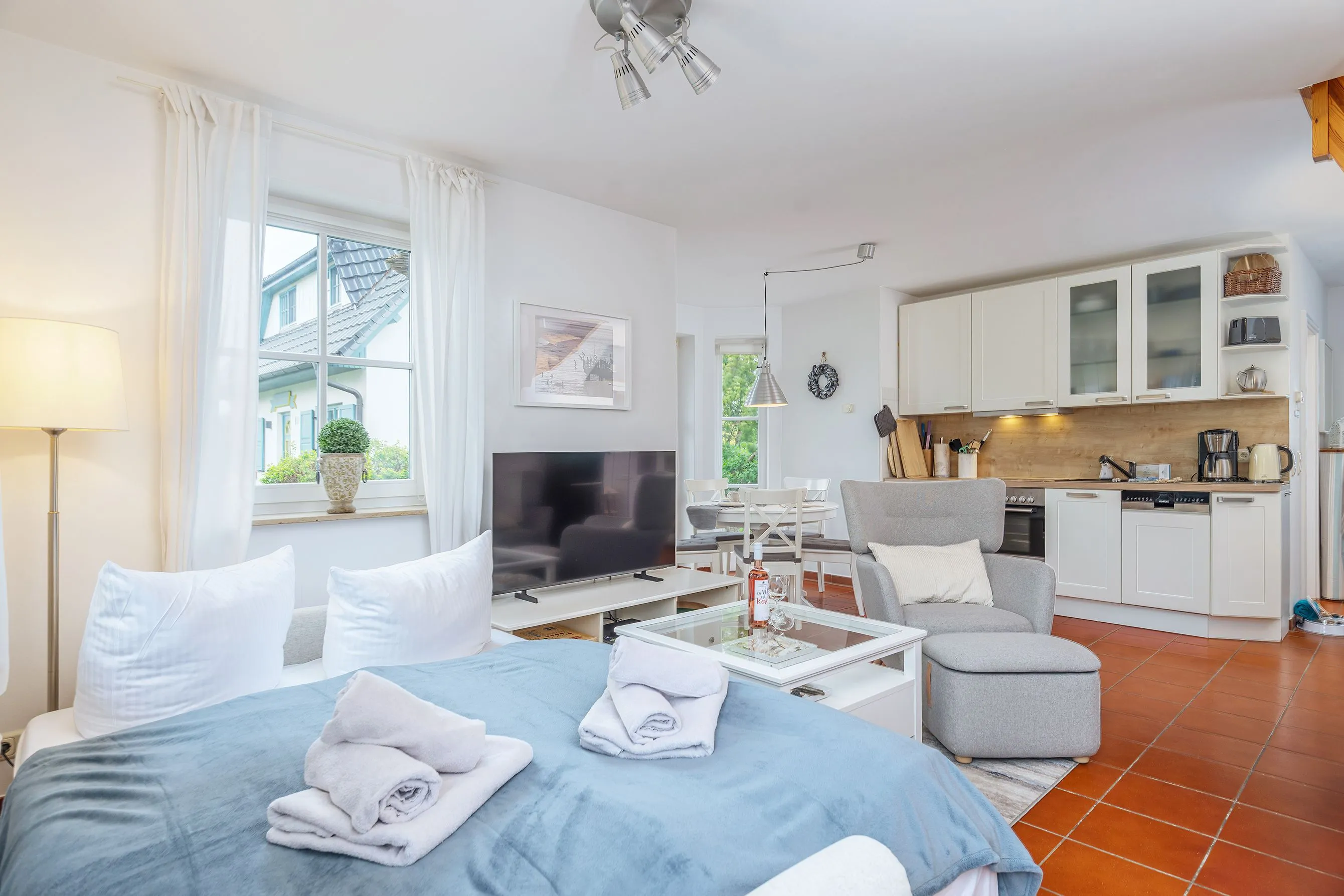 Born - Wieck Ferienwohnung Brandung Seebad Born am Darß - 