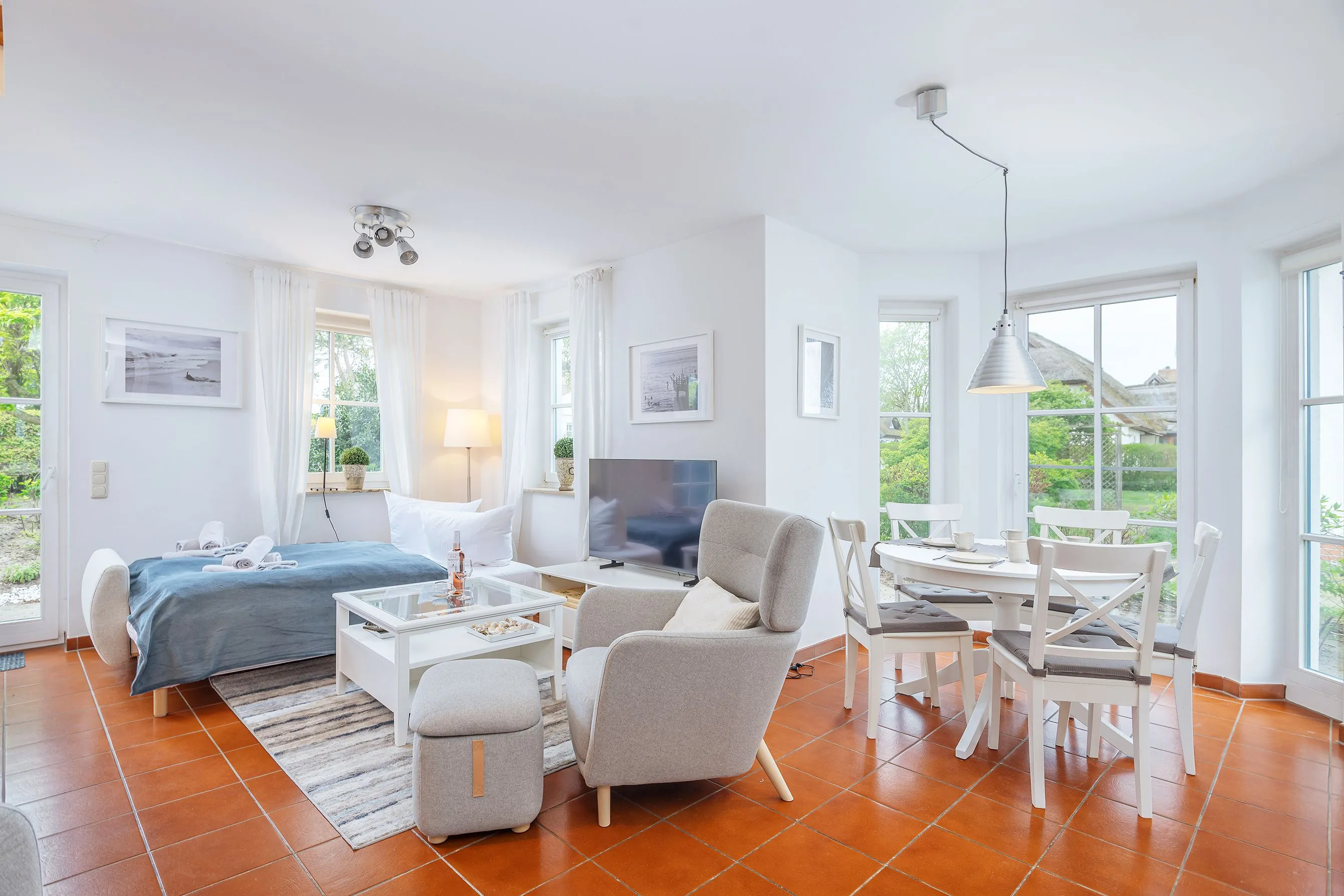 Born - Wieck Ferienwohnung Brandung Seebad Born am Darß - 