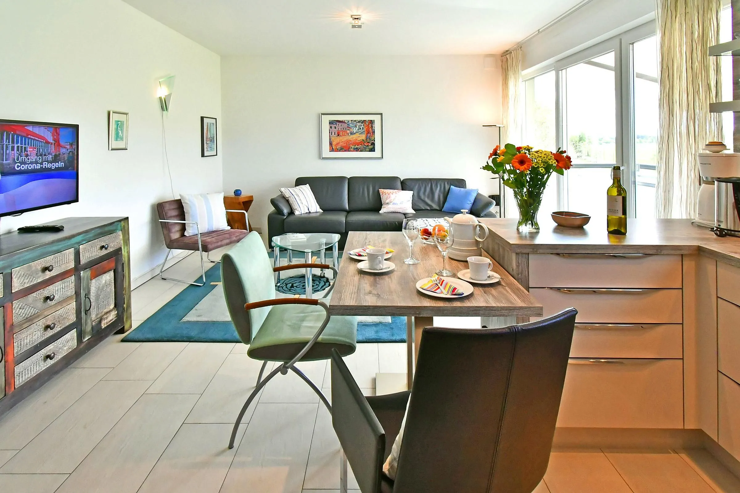 Apartementanlage Käpt'n Brass FeWo SEEWIESE Ostseebad Dierhagen - 