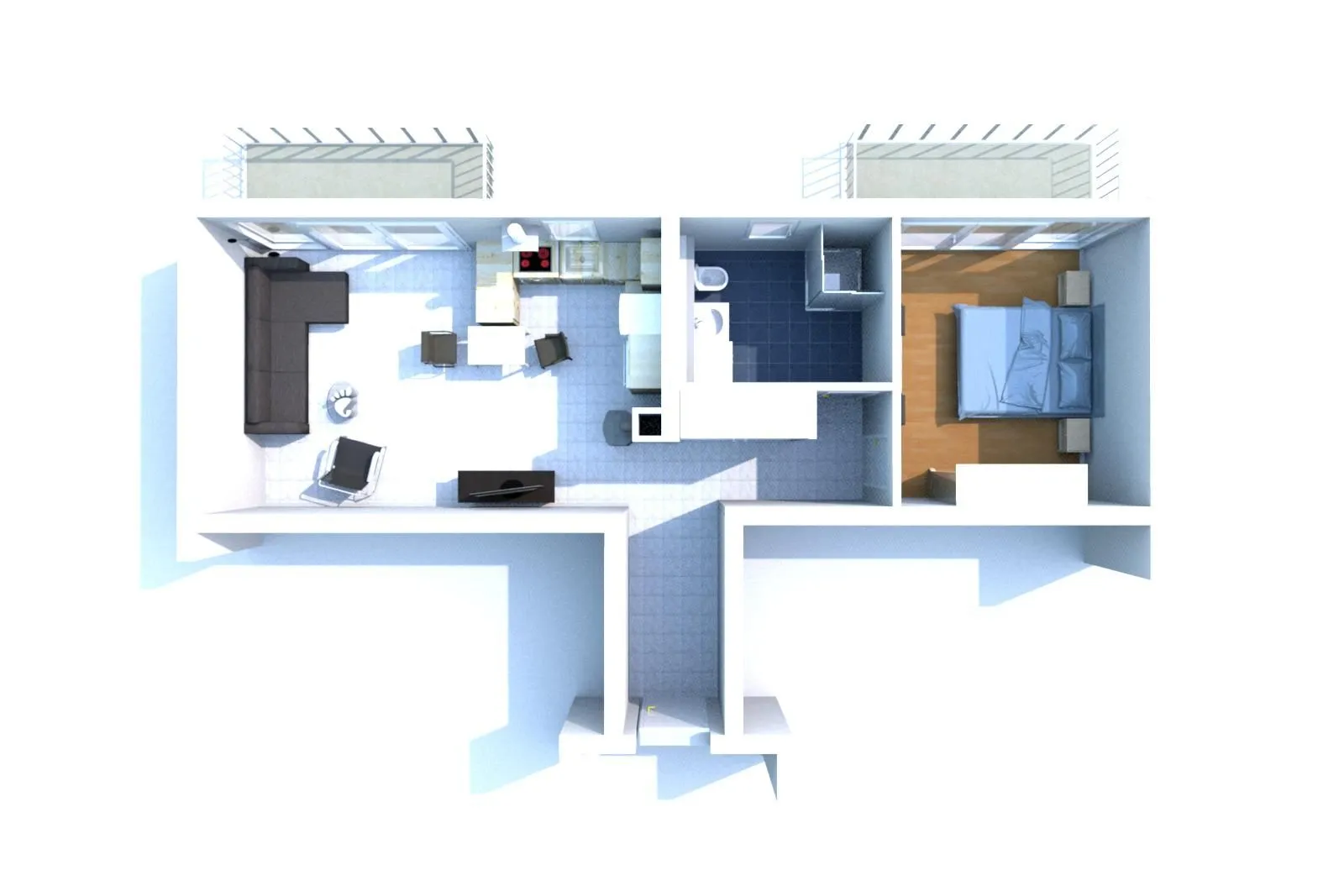 Apartementanlage Käpt'n Brass FeWo SEEWIESE Ostseebad Dierhagen - 