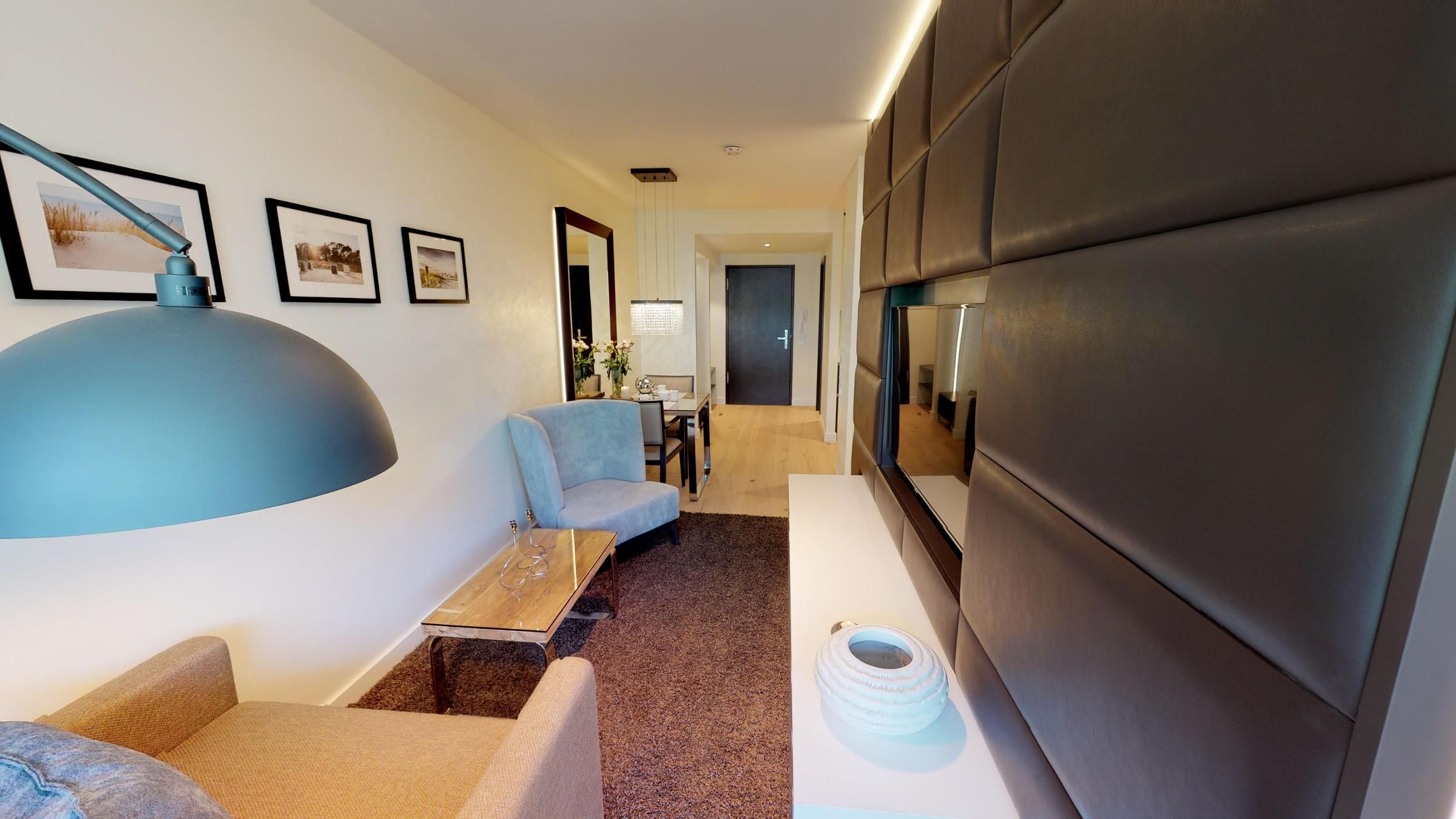 Strandnahes Apartment mit Balkon & Hund willkommen