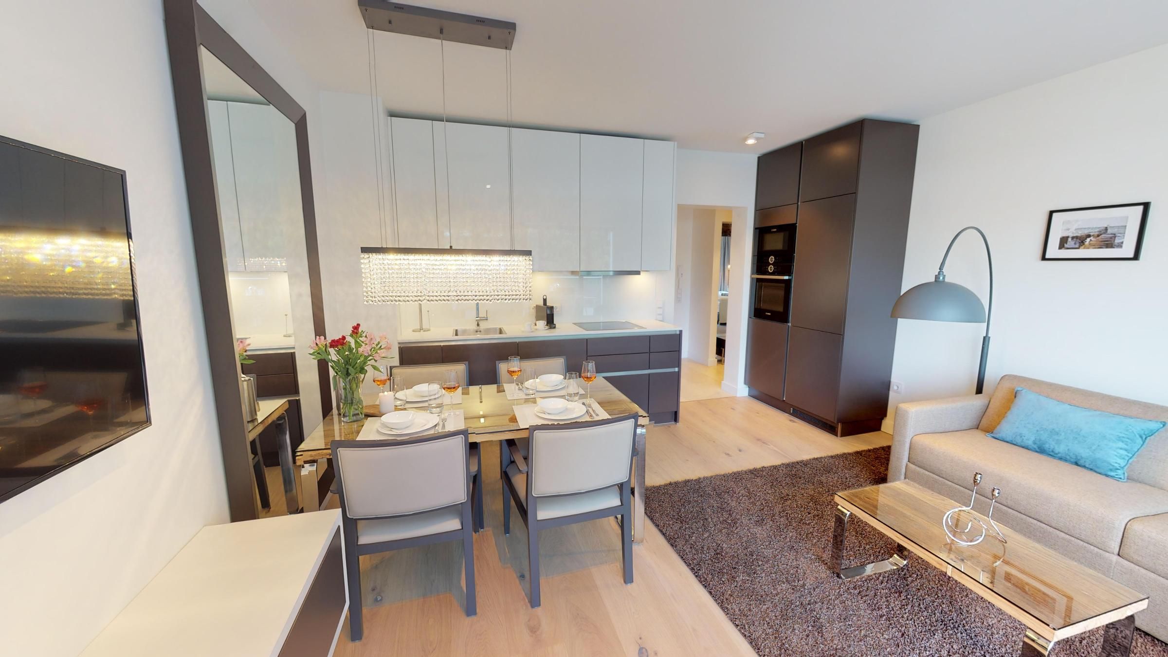 Strandnahe, luxuriöse Ferienwohnung mit Balkon & Sauna - Hundefreundlich