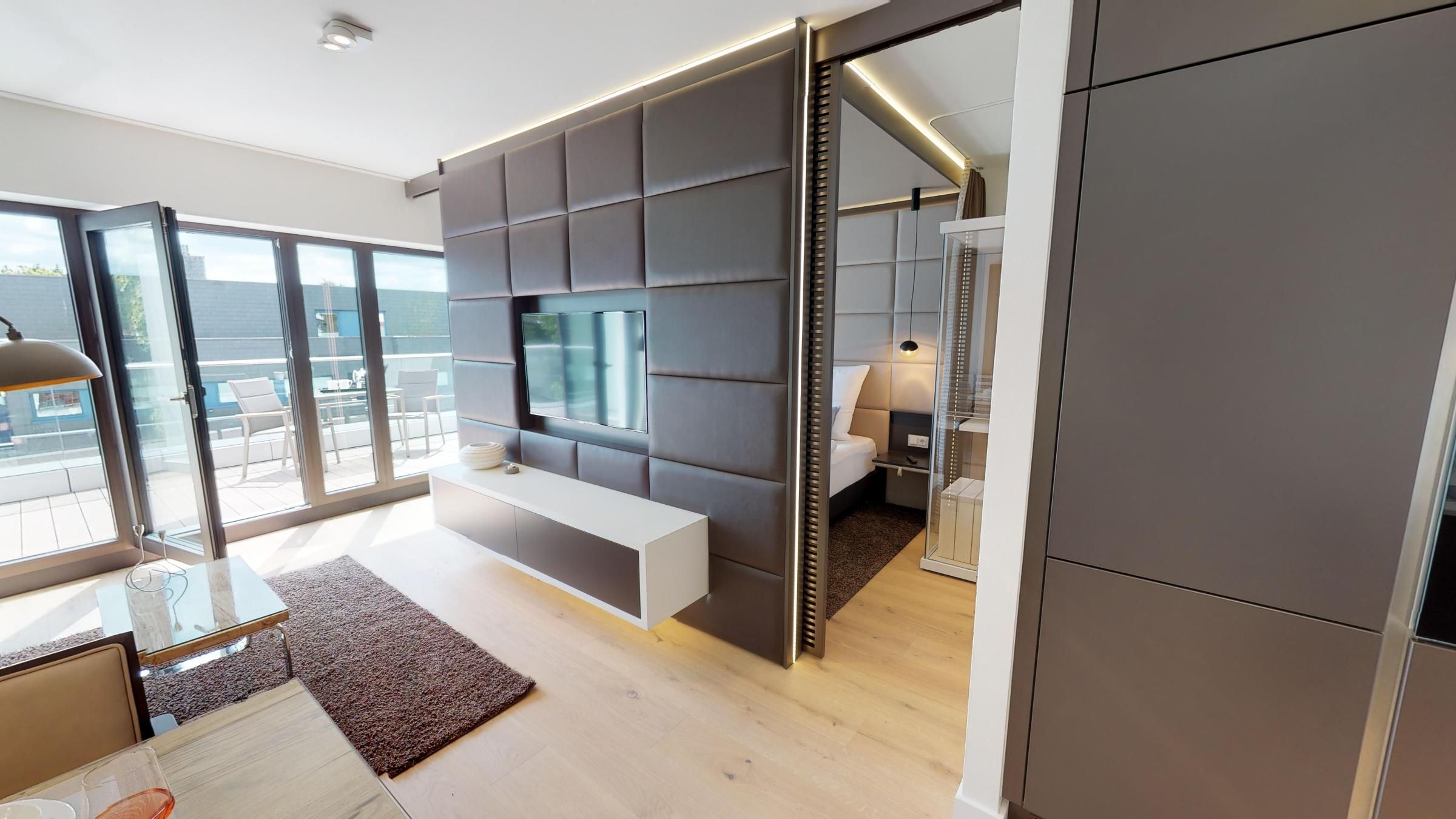 Luxus und Strandnah-Ferienapartment mit Balkon & Sauna in Timmendorfer Strand