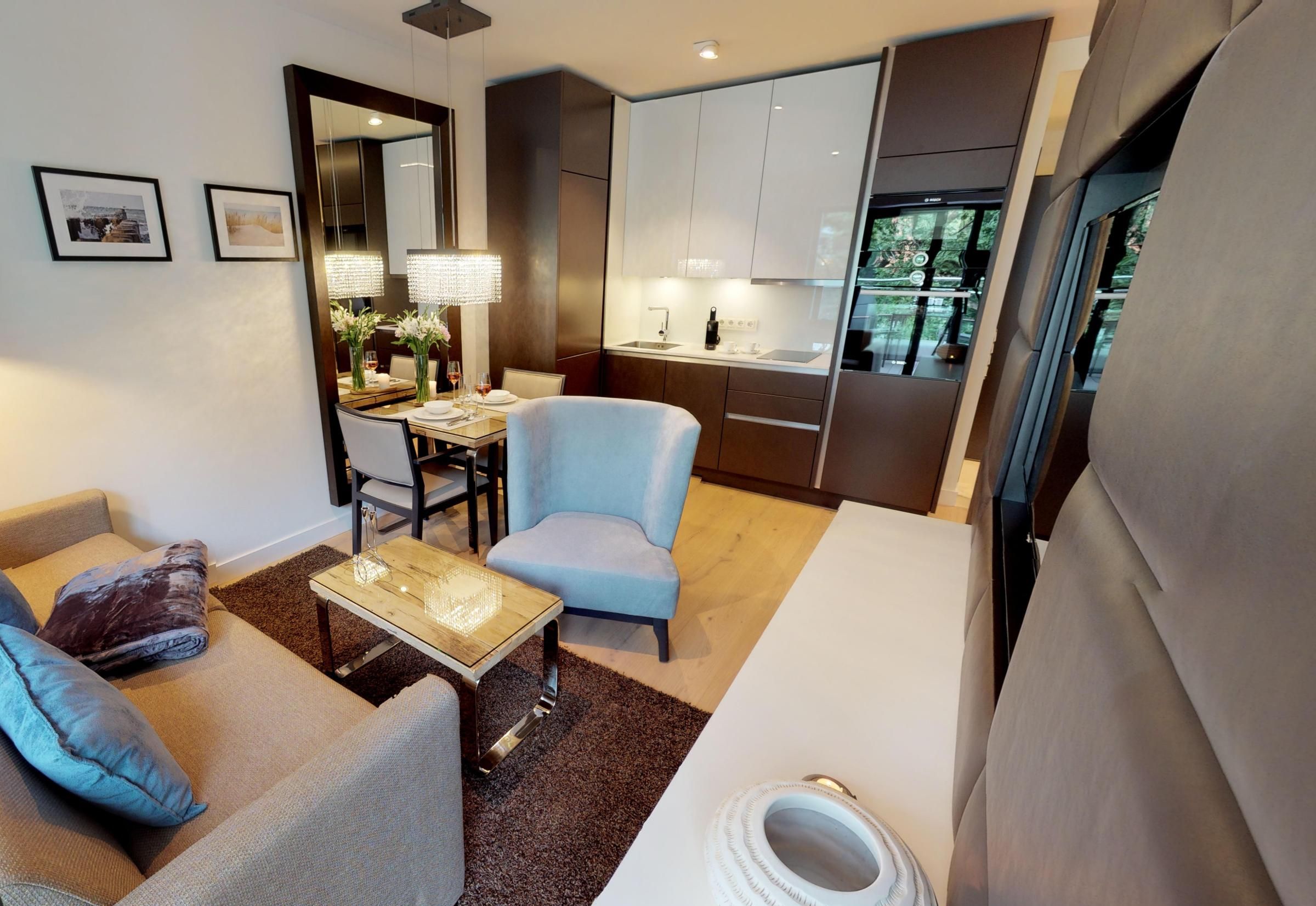 Strandnahe, luxuriöse und Hundefreundliche Ferienwohnung mit Balkon