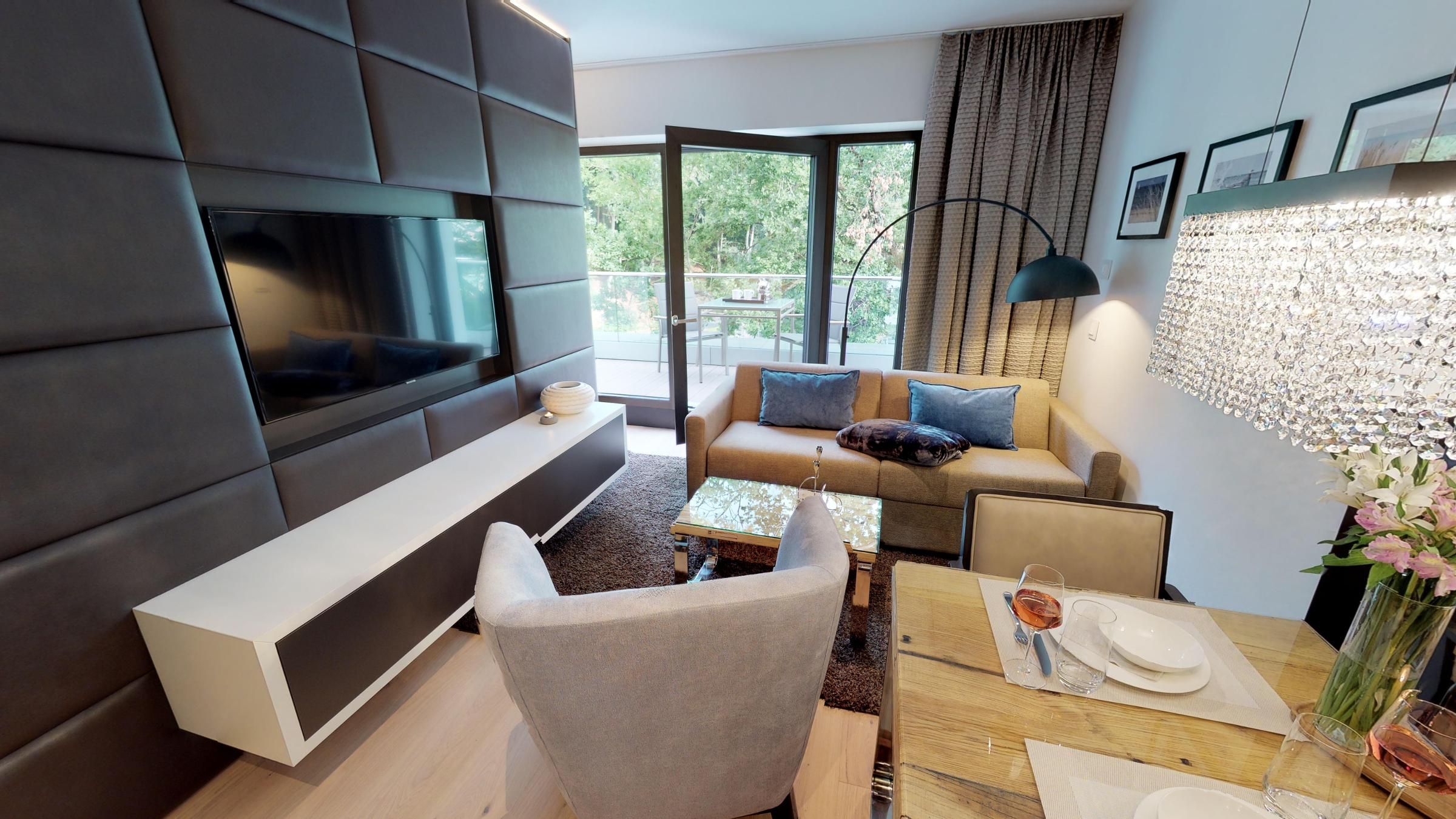 Strandnahe, luxuriöse und Hundefreundliche Ferienwohnung mit Balkon