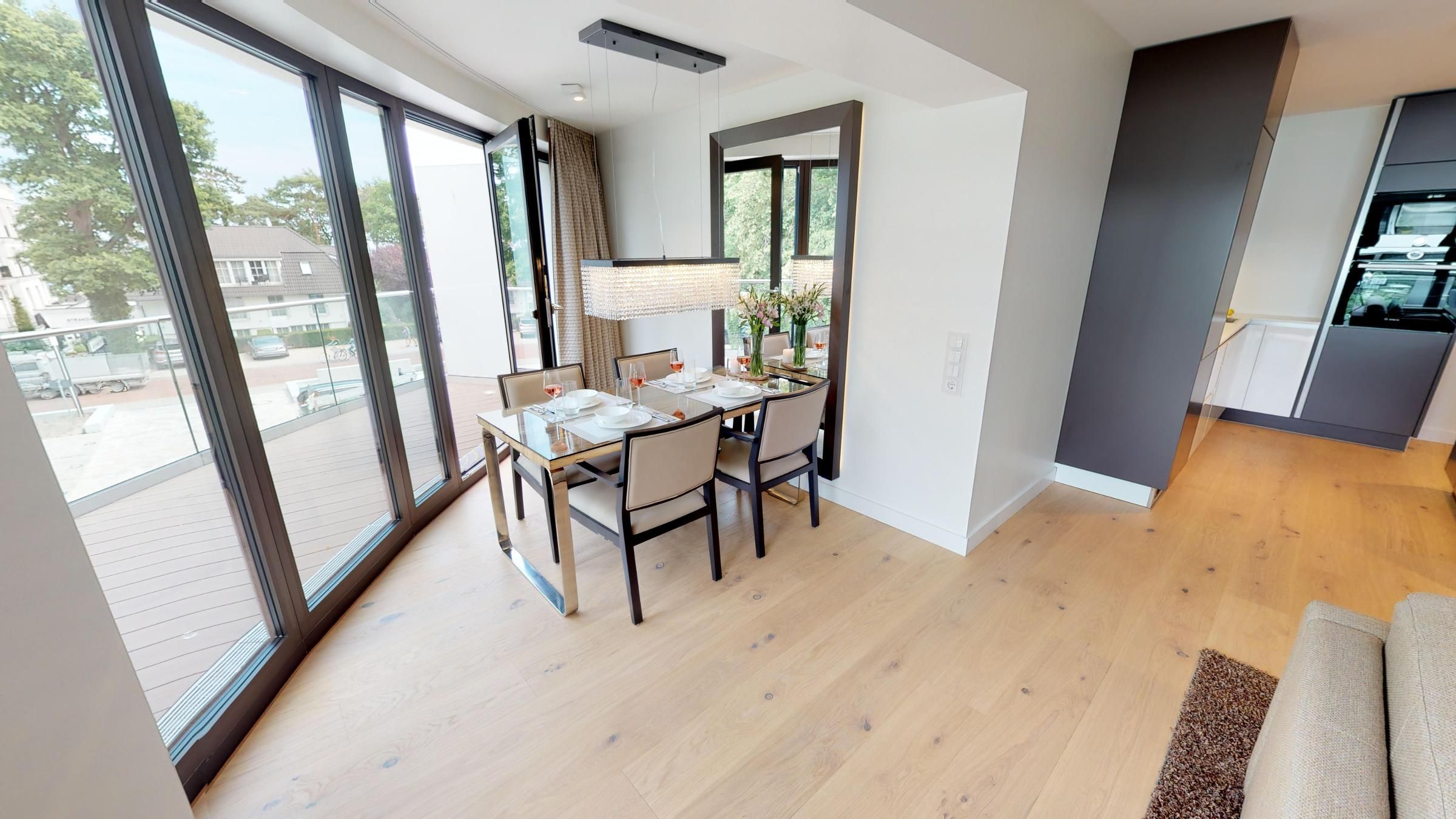 Luxus und Strandnah-Ferienapartment mit Balkon& Sauna in Timmendorfer Strand