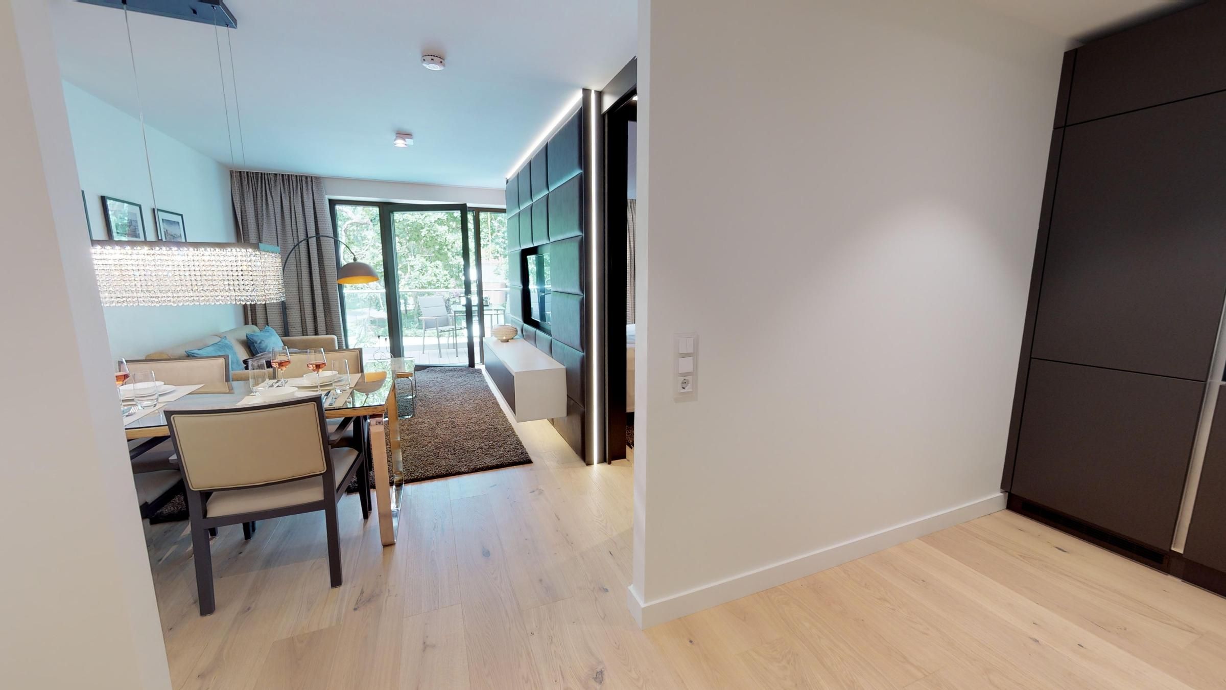 Luxus Apartment mit Sauna, Balkon und Strandnah