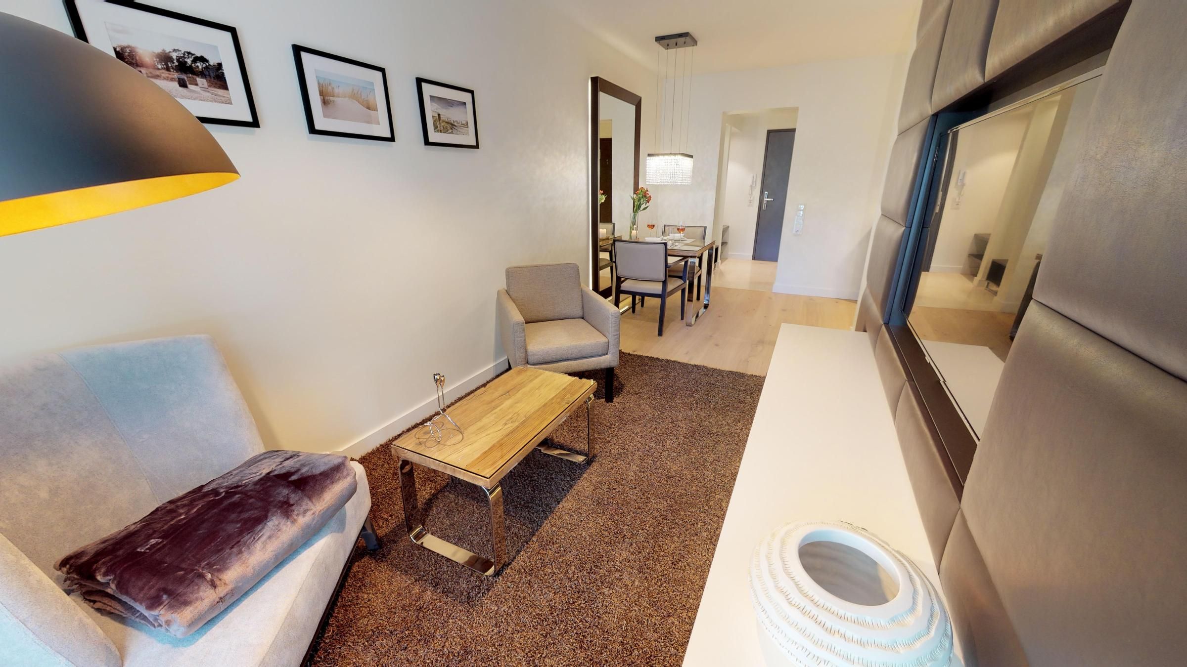 Luxus-Strandnah-Ferienapartment mit Balkon in Timmendorfer Strand