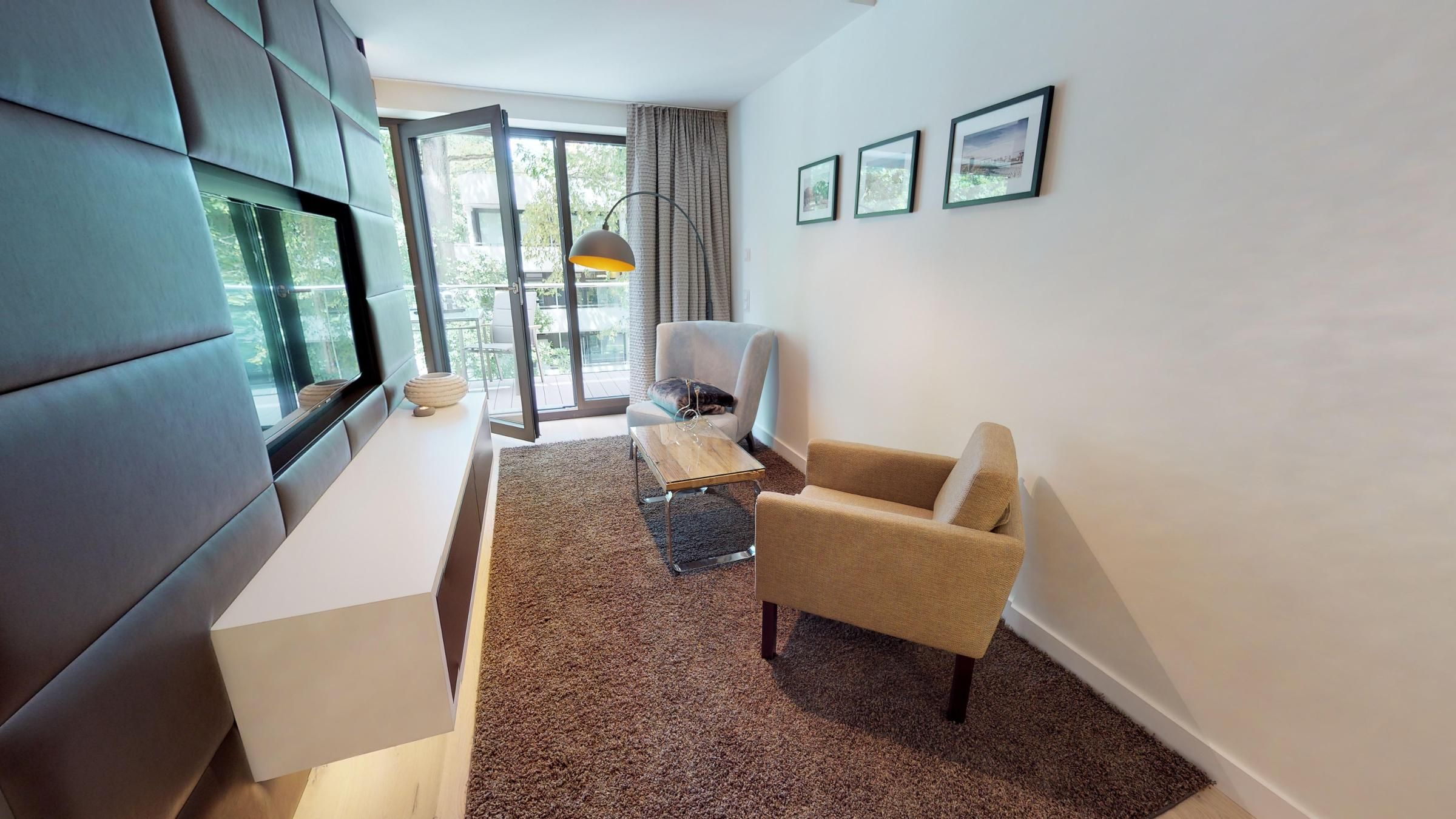 Luxus-Strandnah-Ferienapartment mit Balkon in Timmendorfer Strand