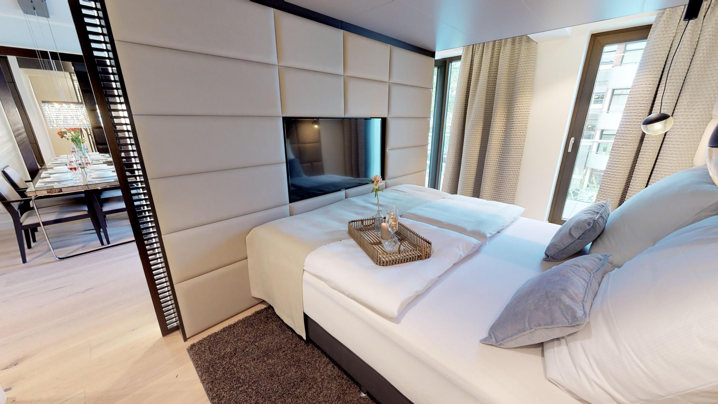 Luxuriöse Ferienwohnung mit Sauna und Balkon in strandnaher Lage