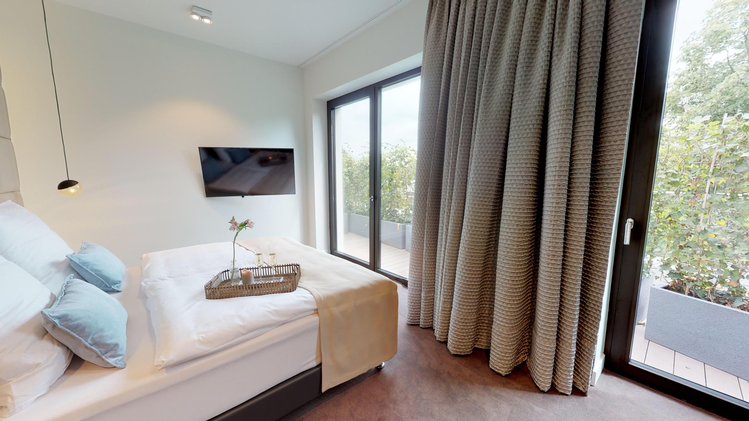 Großes Luxusapartment mit eigener Sauna für 5 Personen