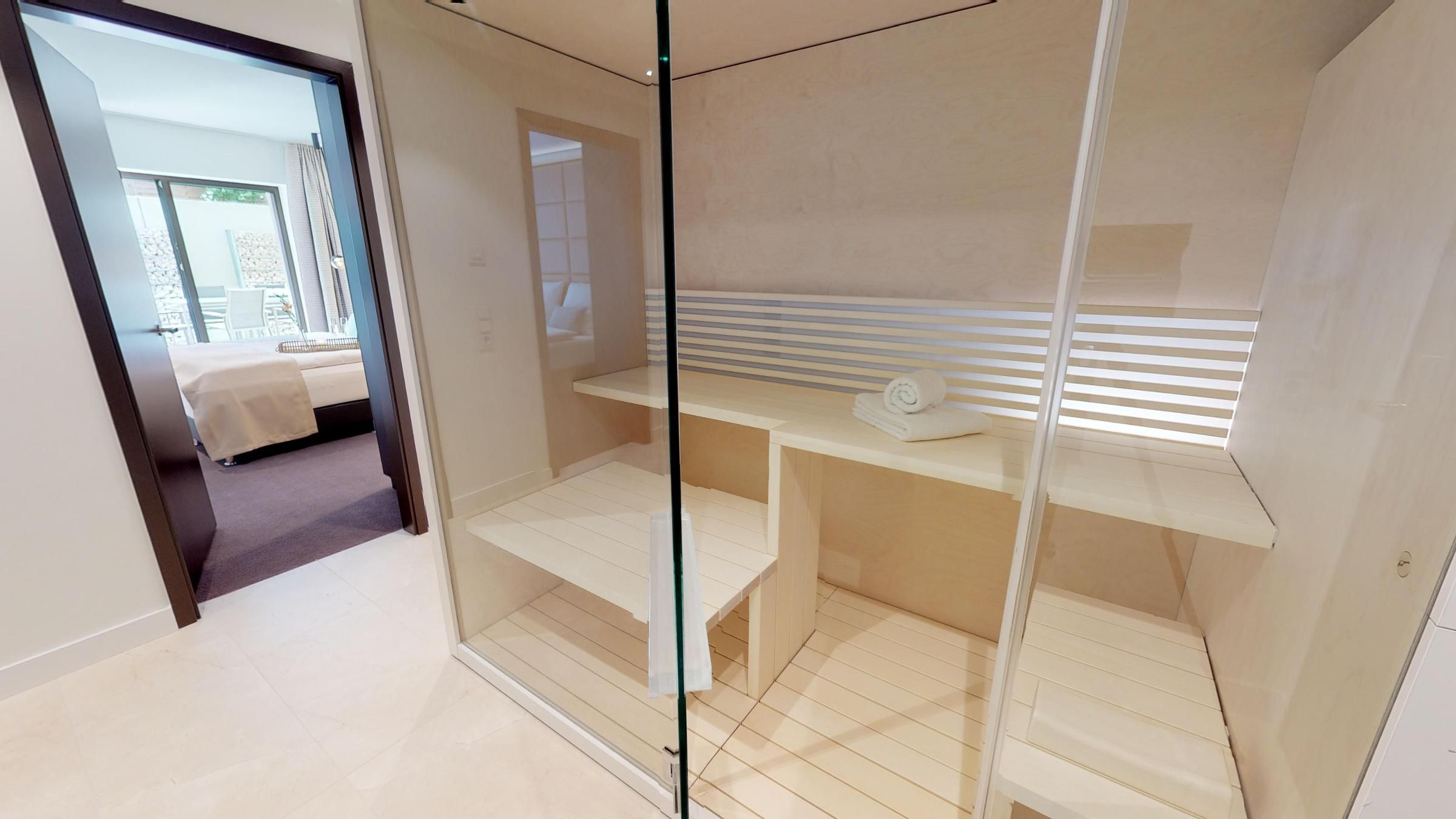 Luxus-Apartment mit Sauna in unmittelbarer Strandnähe an der Ostsee