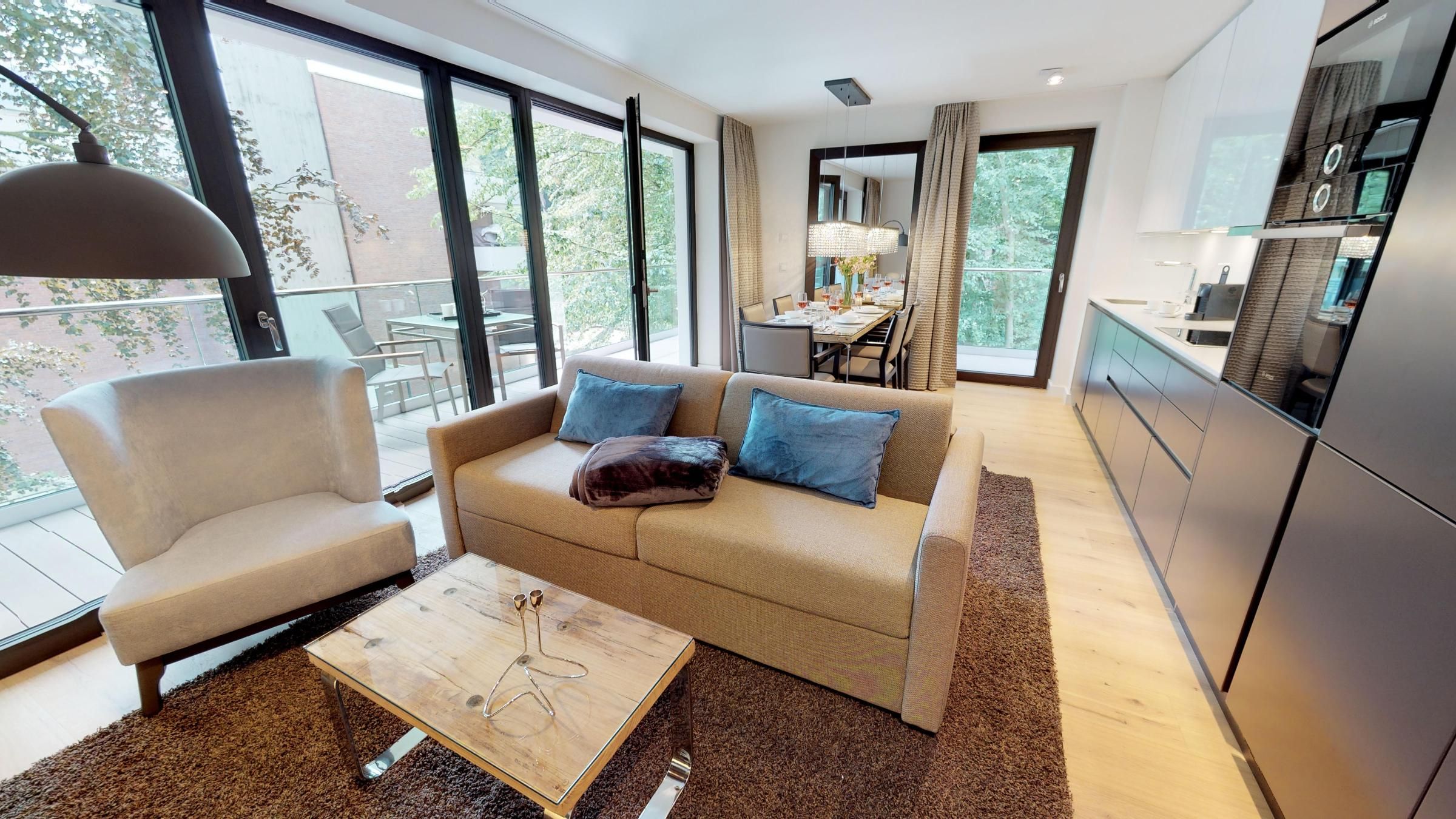 Luxus & Strandnah - Ferienapartment mit Balkon & Sauna in Timmendorfer Strand