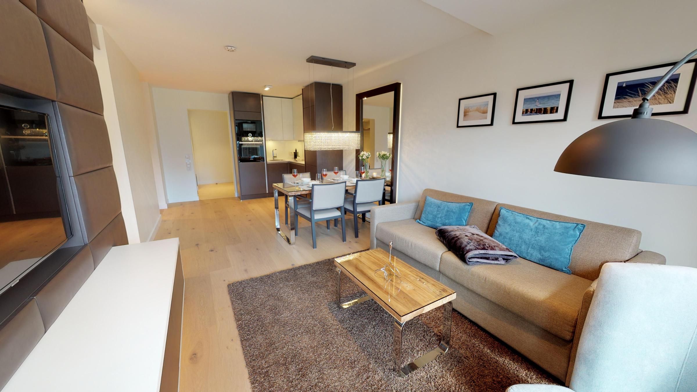 Luxus & Strandnah - Ferienapartment mit Balkon & Sauna in Timmendorfer Strand