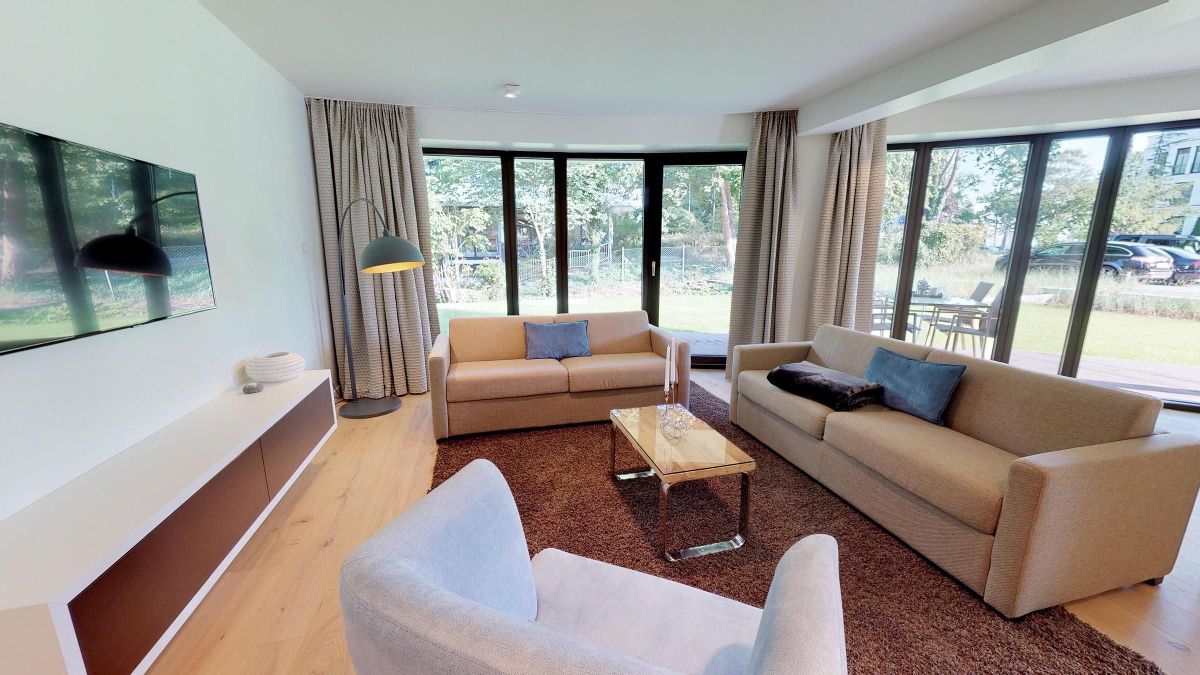 Luxusapartment mit Sauna & großer Terrasse – hundefreundlich!