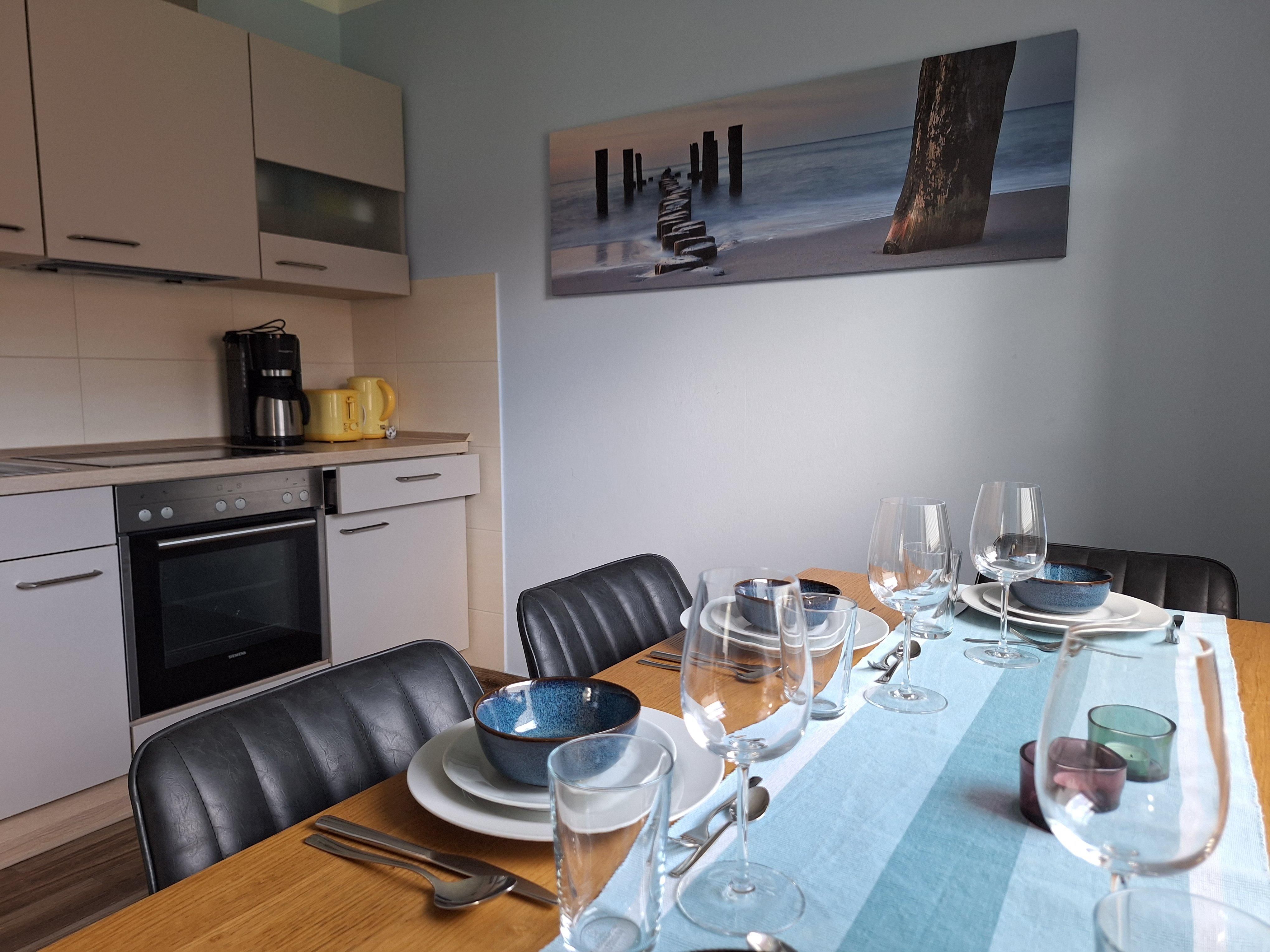 Essbereich in der Küche