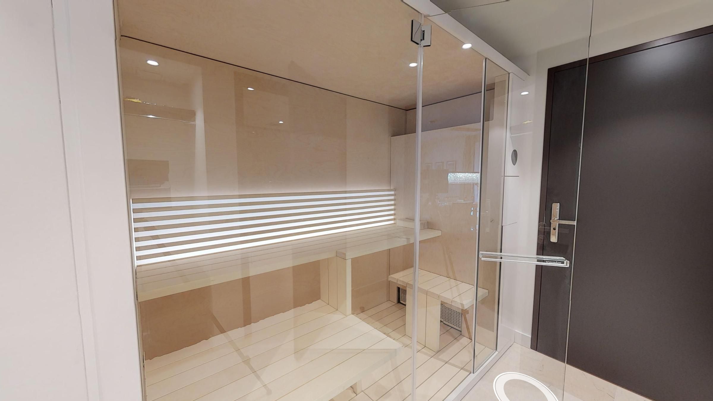 Elegantes Apartment mit Sauna, Balkon und Meer-Flair