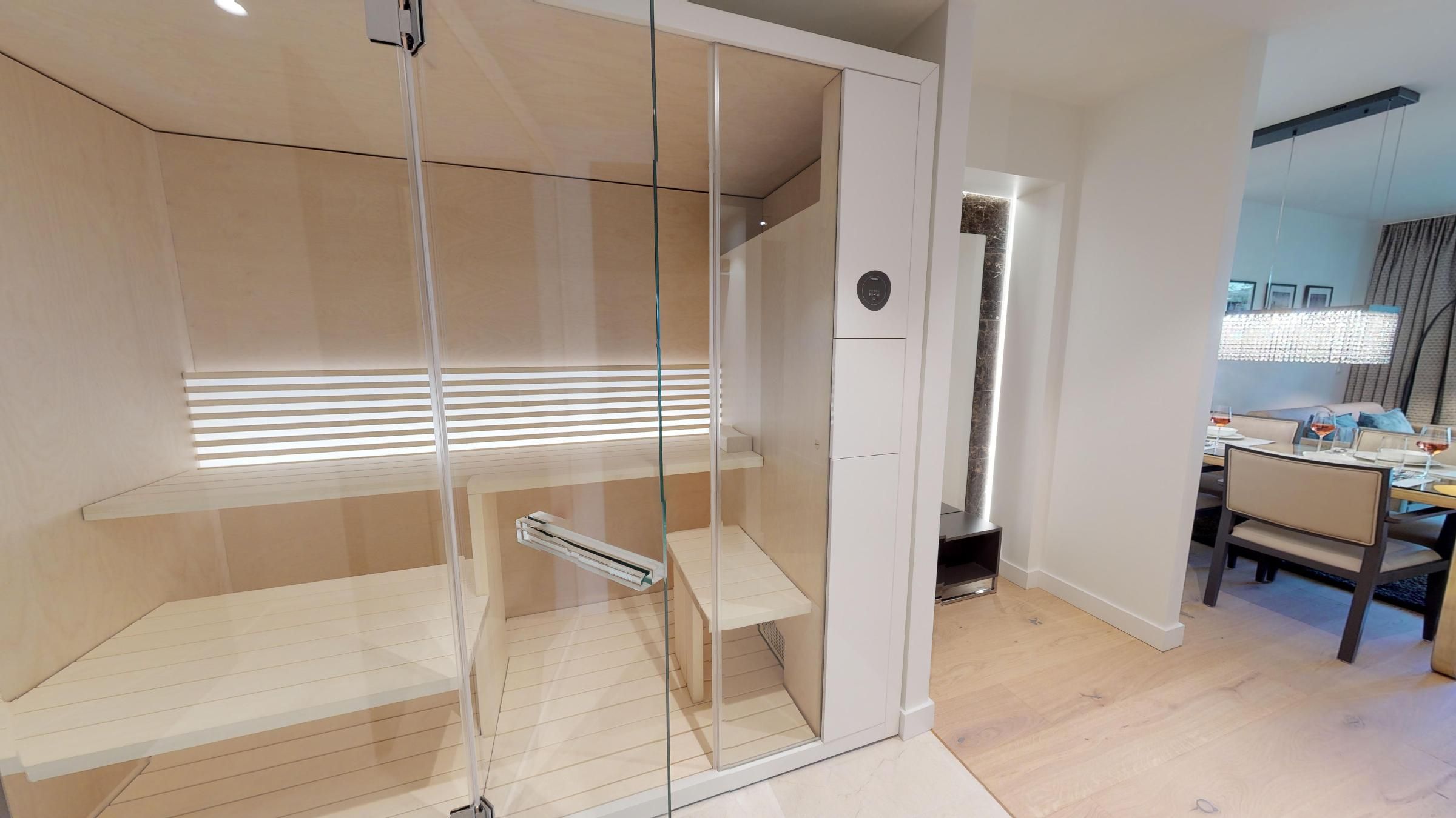 Barrierefreies Wohlfühlapartment mit Balkon & Sauna nur wenige Meter vom Strand