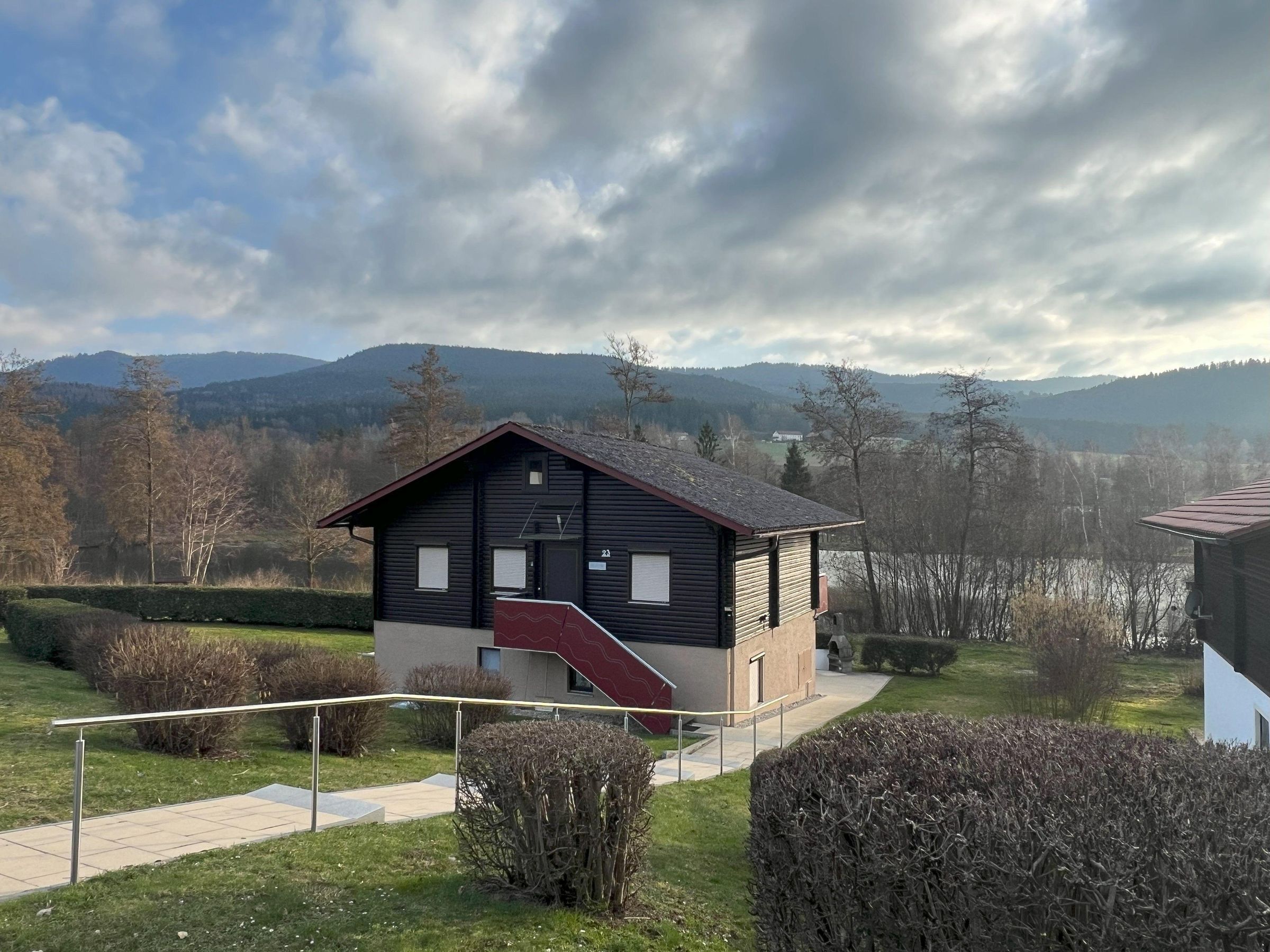 Blick von der Straße