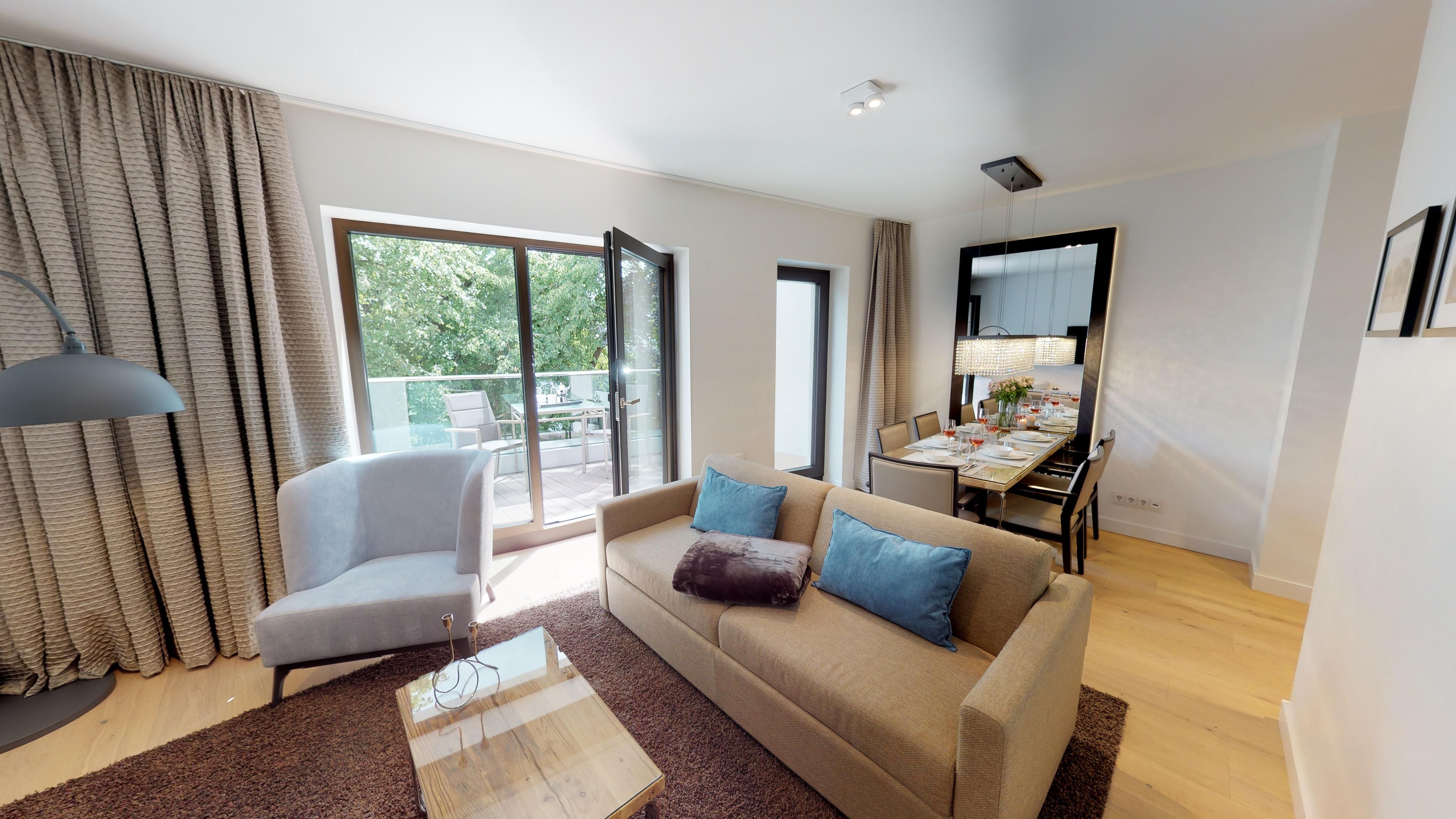 Luxus und Strandnah-Ferienapartment mit Balkon & Sauna in Timmendorfer Strand