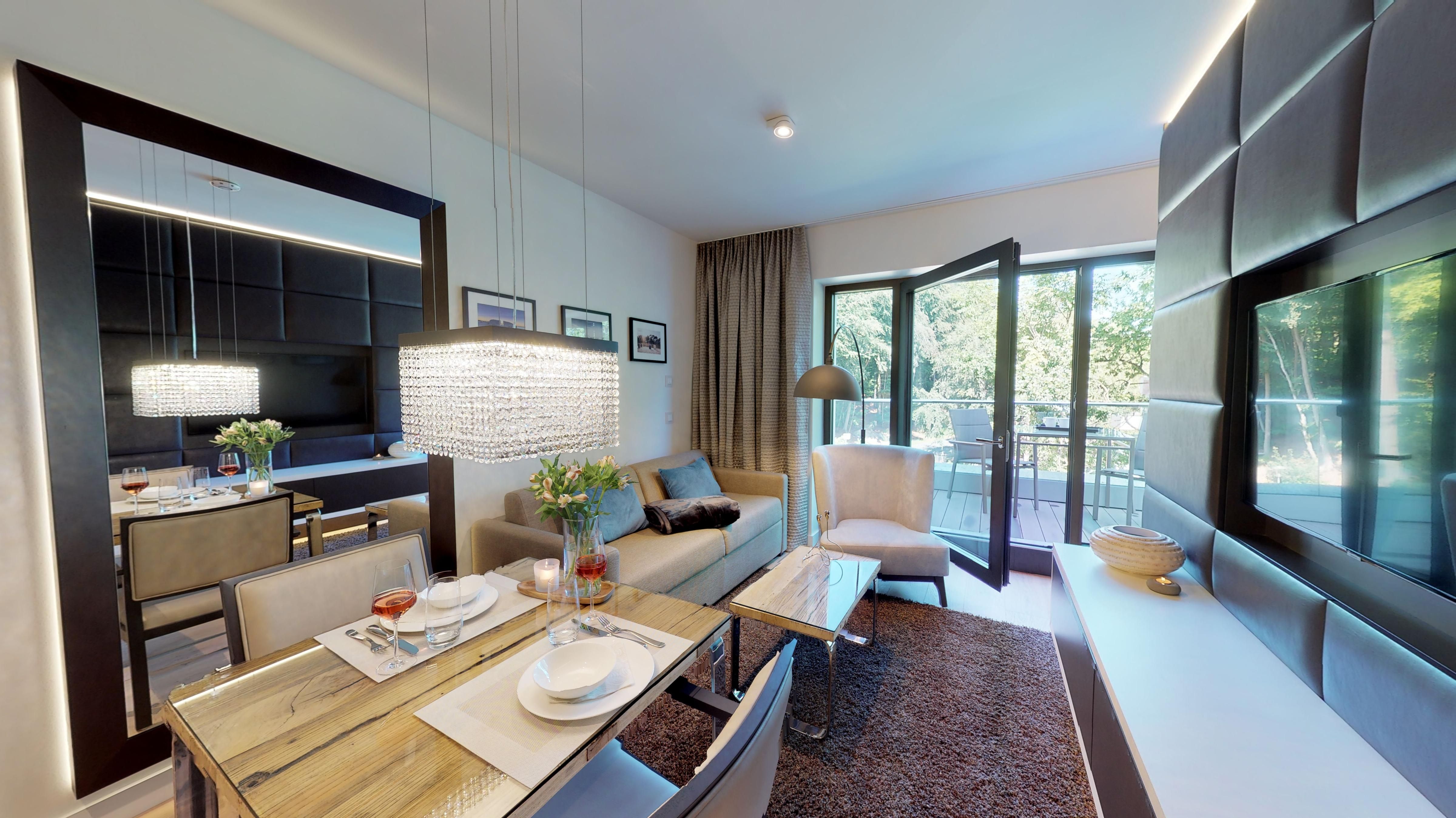 Strandnahe, luxuriöse und Hundefreundliche Ferienwohnung mit Balkon