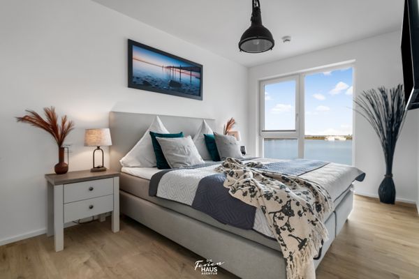  YachtHafenBlick - Schlafzimmer