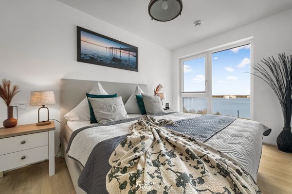  YachtHafenBlick - Schlafzimmer