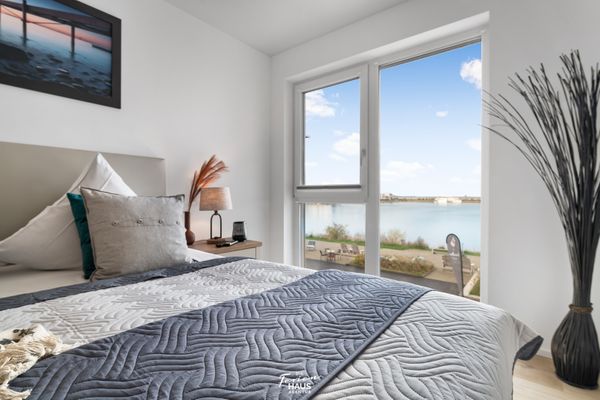  YachtHafenBlick - Schlafzimmer