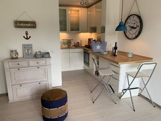 Die gemütliche Erdgeschosswohnung mit Terrasse liegt ruhig am Ortsrand v.Garding