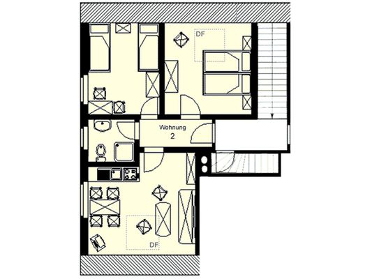 Foto 9 Ferienwohnung Ostfriesland Norderney Haus Wirdemann Wohnung 2 (Objekt 81924) Urlaub