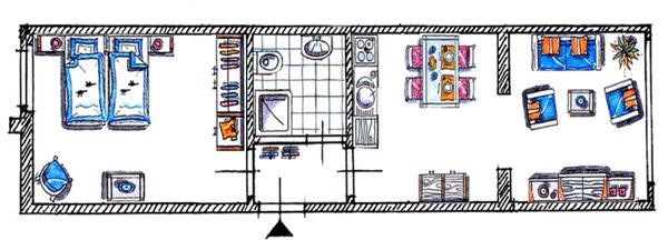 Foto 7 Ferienwohnung Ostfriesland Norderney Haus Jantje Mö Wohnung 2 (Objekt 81931) suchen