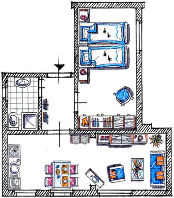 Foto 12 Ferienwohnung Ostfriesland Norderney Haus Jantje Mö Wohnung 3 (Objekt 81993) suchen