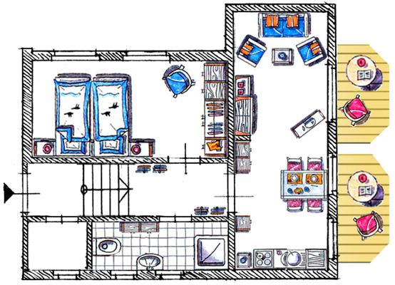 Foto 7 Ferienwohnung Ostfriesland Norderney Haus Jantje Mö Wohnung 6 (Objekt 81933) suchen