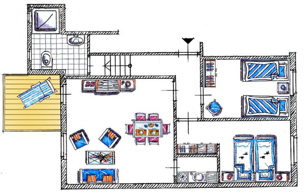 Foto 8 Ferienwohnung Ostfriesland Norderney Haus Jantje Mö Wohnung 7 (Objekt 81934) Nordsee